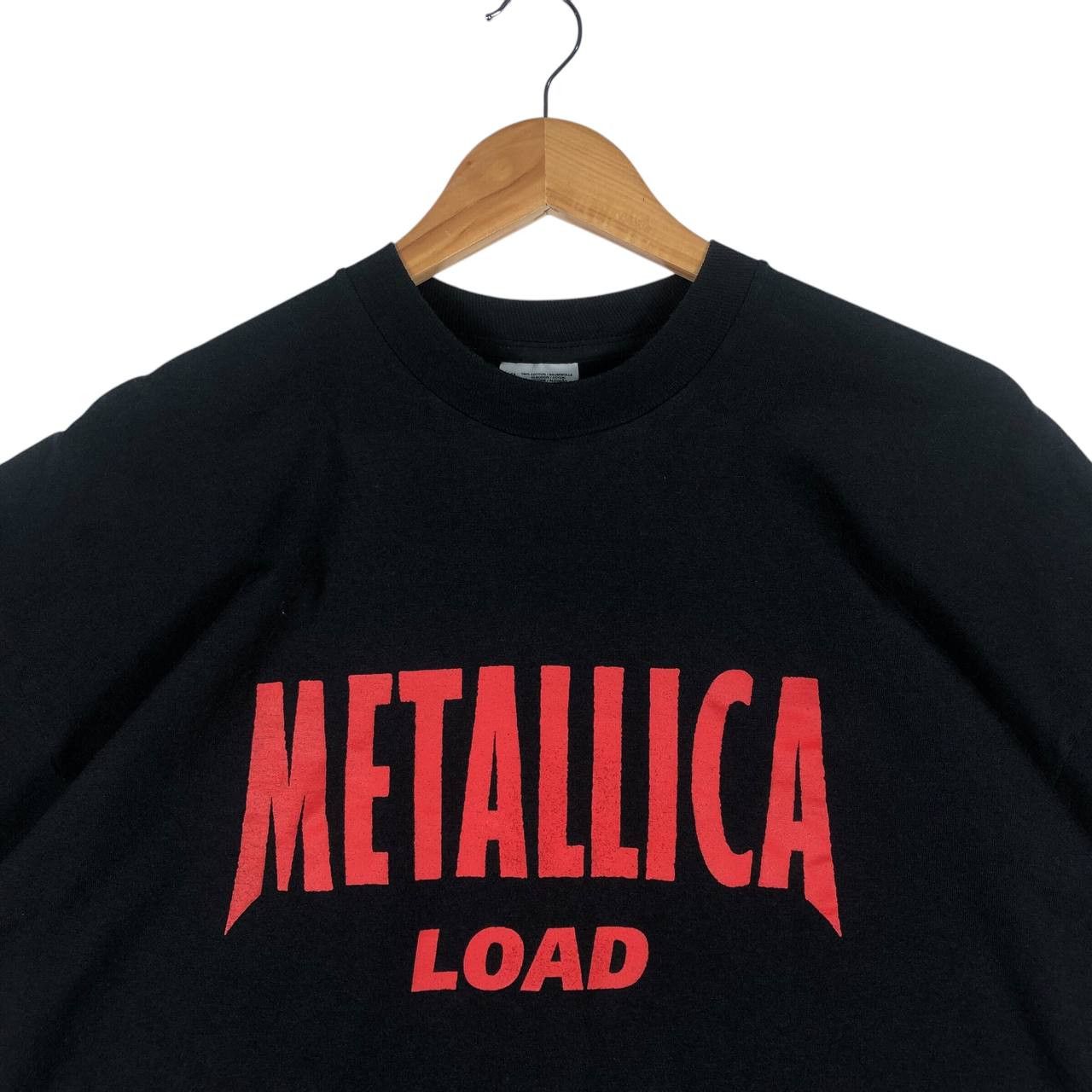 Fruit Of The Loom × Metallica Vintage 90's Metallica load men t-shirt Size US XL / EU 56 / 4 - 2 Thumbnail