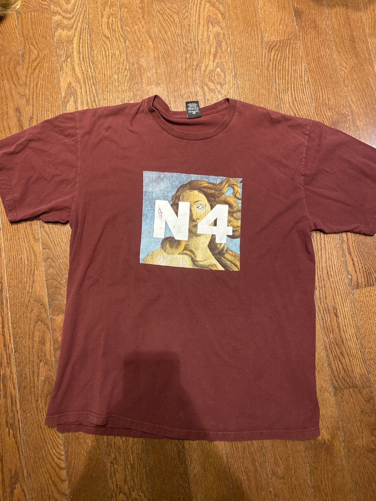 Stussy Vintage Stussy N4 Shirt Sz XL Size US XL / EU 56 / 4 - 1 Thumbnail