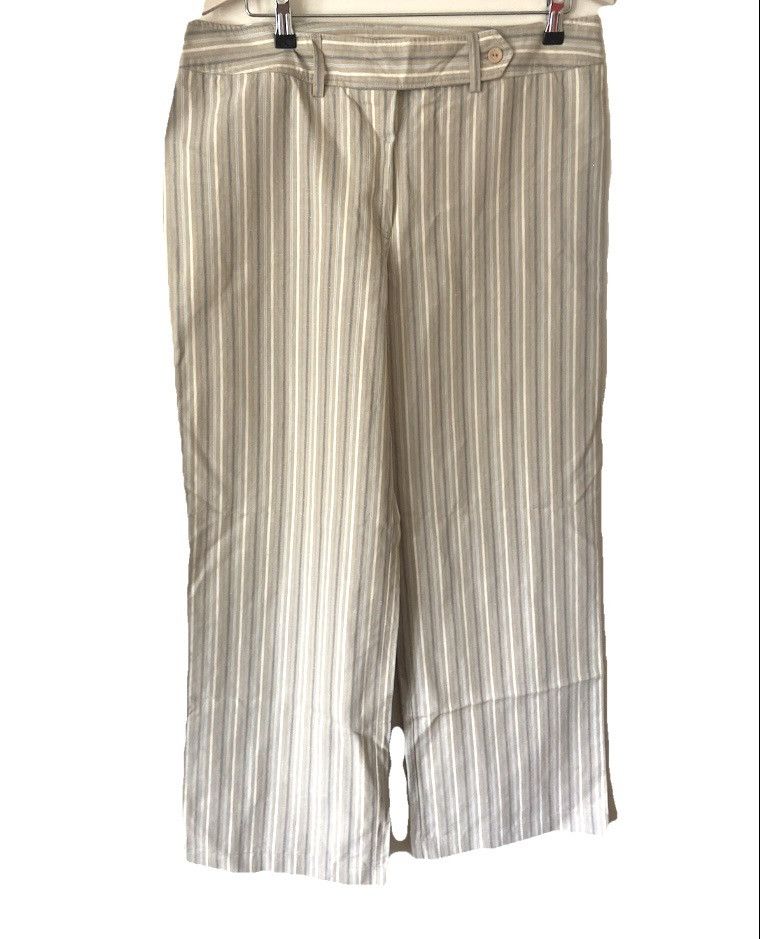Laura Ashley 2000s vintage retro New Vintage Laura Ashley Striped - UK 16 Size 34" / US 12 / IT 48 - 1 Thumbnail