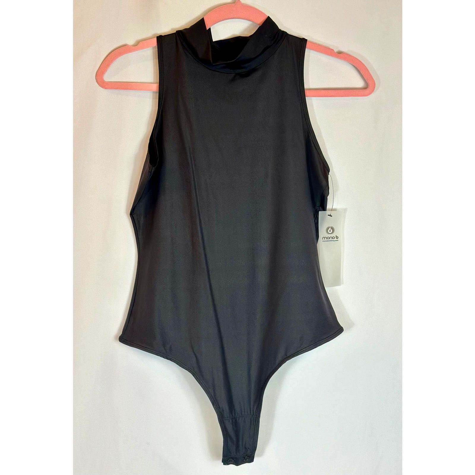 Other Mono b High Cowl Neck Sleeveless Bodysuit Black M Size M / US 6-8 / IT 42-44 - 11 Thumbnail
