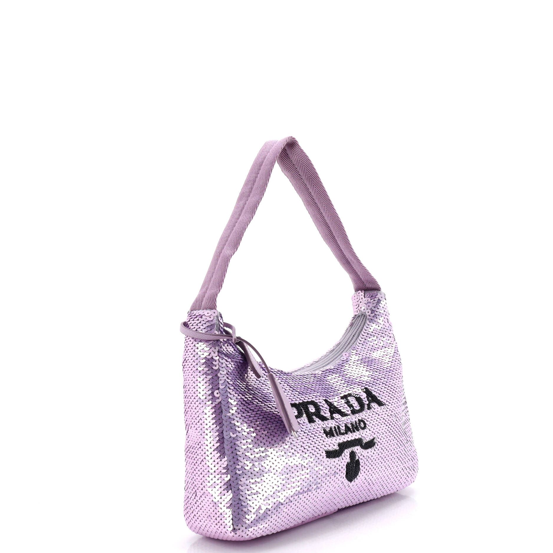 Prada Re-Edition 2000 Hobo Sequins Mini Size ONE SIZE - 1 Thumbnail