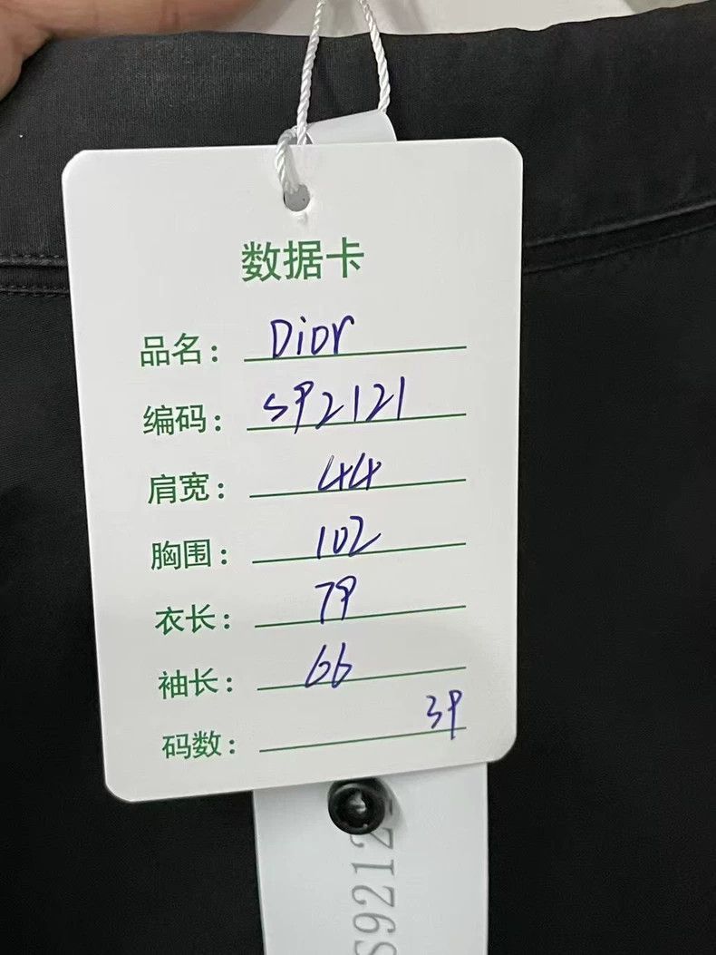 Dior Dior Long Sleeve Shirt in Black-2506 Size US M / EU 48-50 / 2 - 9 Thumbnail