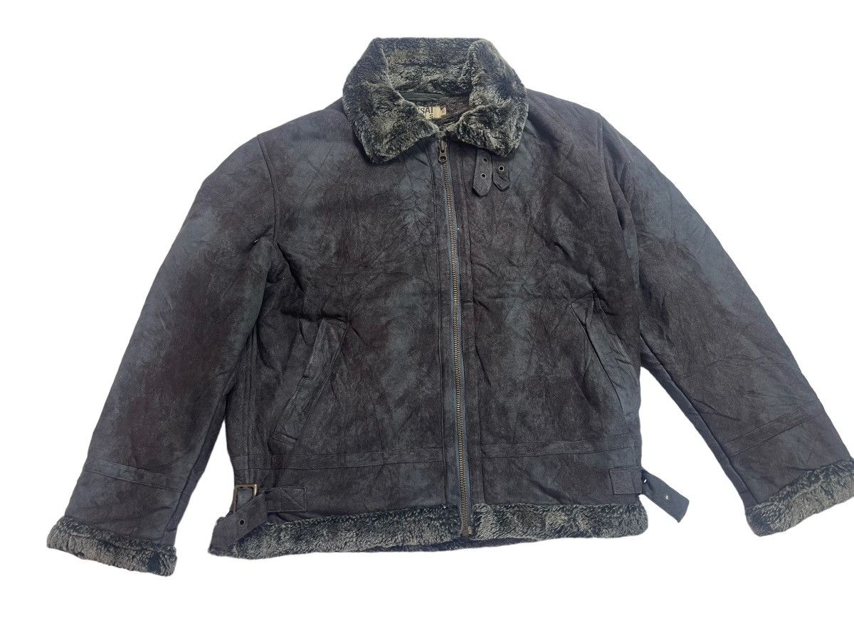 Kansai Yamamoto Kansai Jeans Jacket Suede Kansai Yamamoto B3 Jacket Size US M / EU 48-50 / 2 - 1 Thumbnail