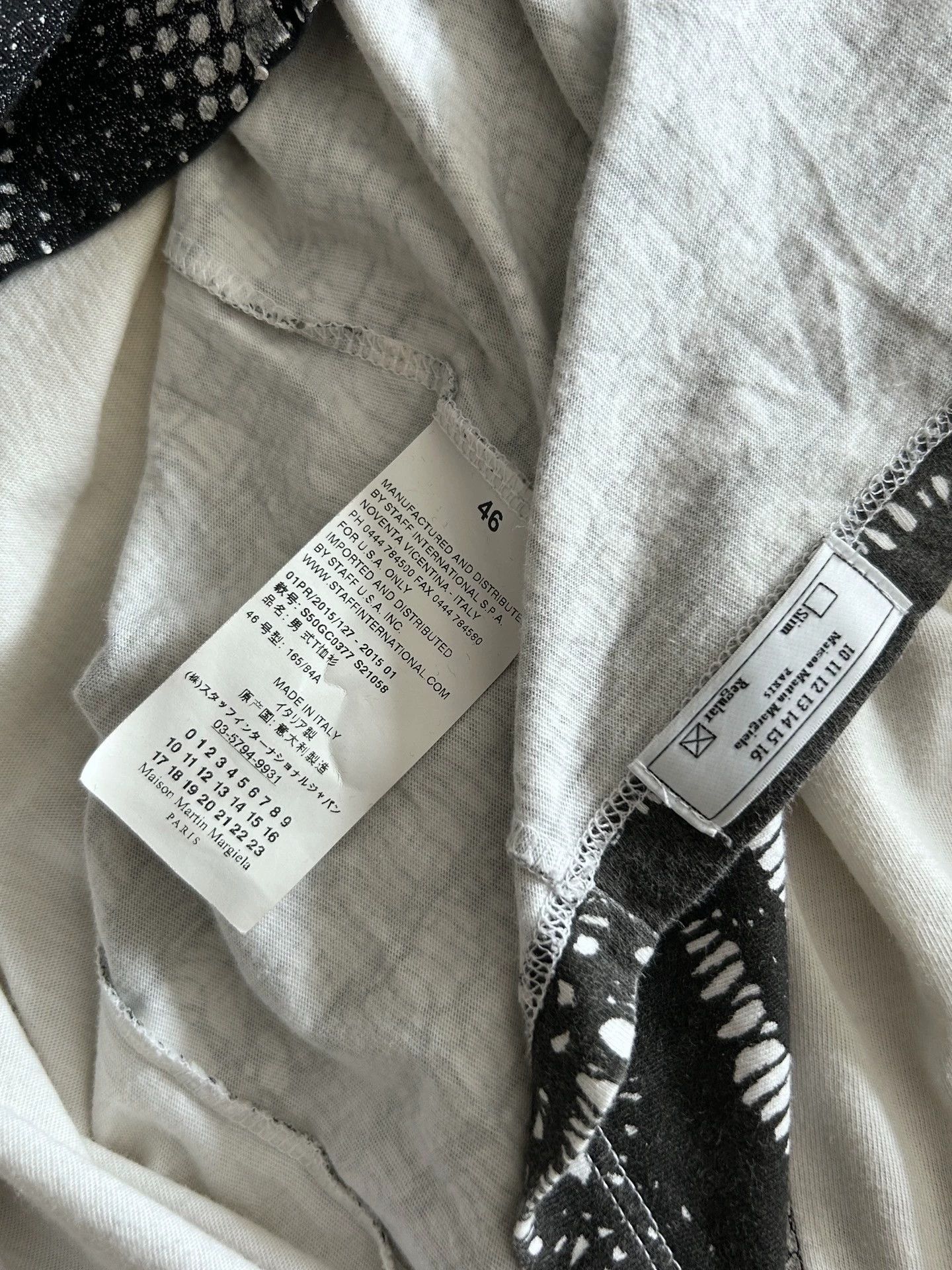 Maison Margiela Maison Margiela S/S15 3M Archive Phantom Flame Line Tee Size US S / EU 44-46 / 1 - 7 Thumbnail