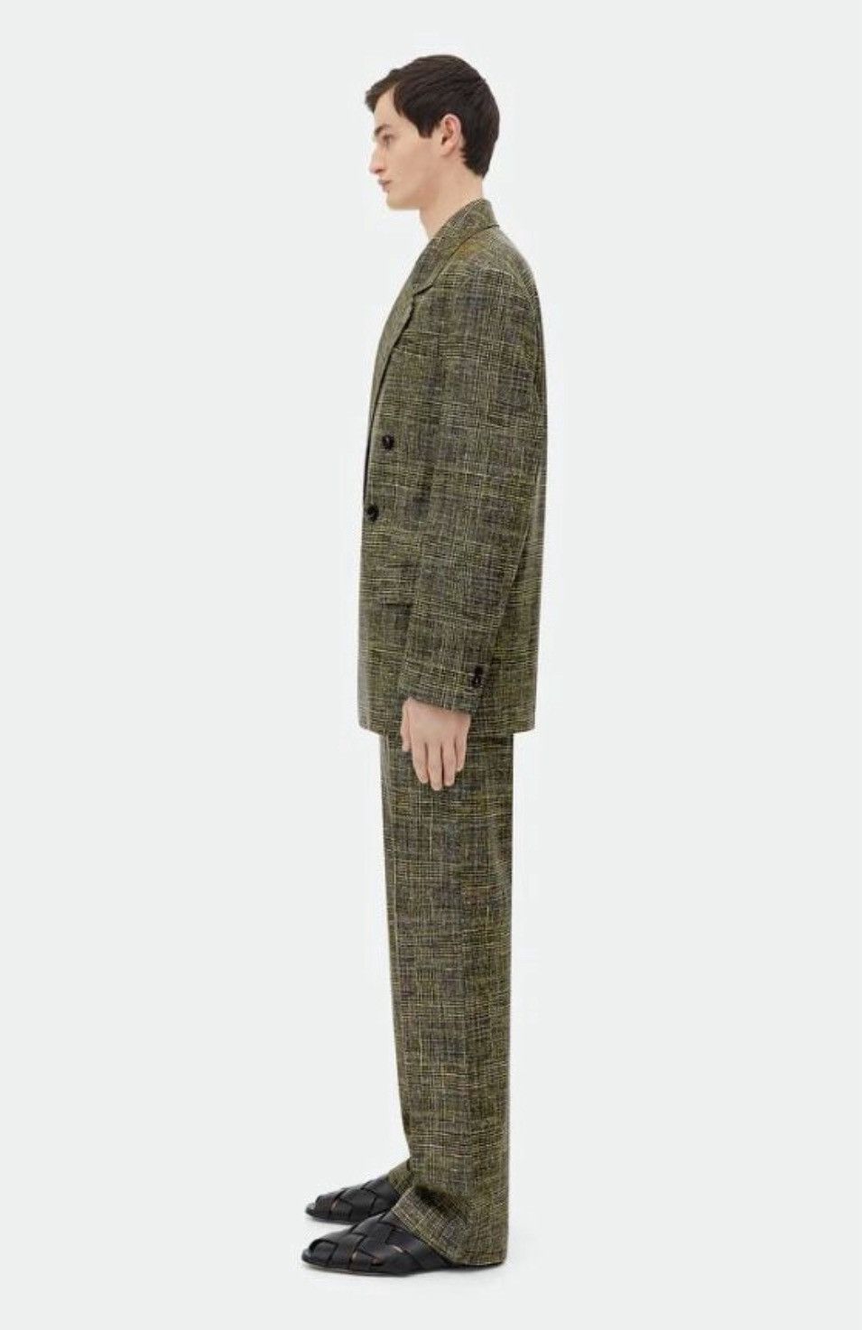 Bottega Veneta $9.2K VALUE Oversized Fit Printed Leather Jacket Size US M / EU 48-50 / 2 - 2 Thumbnail