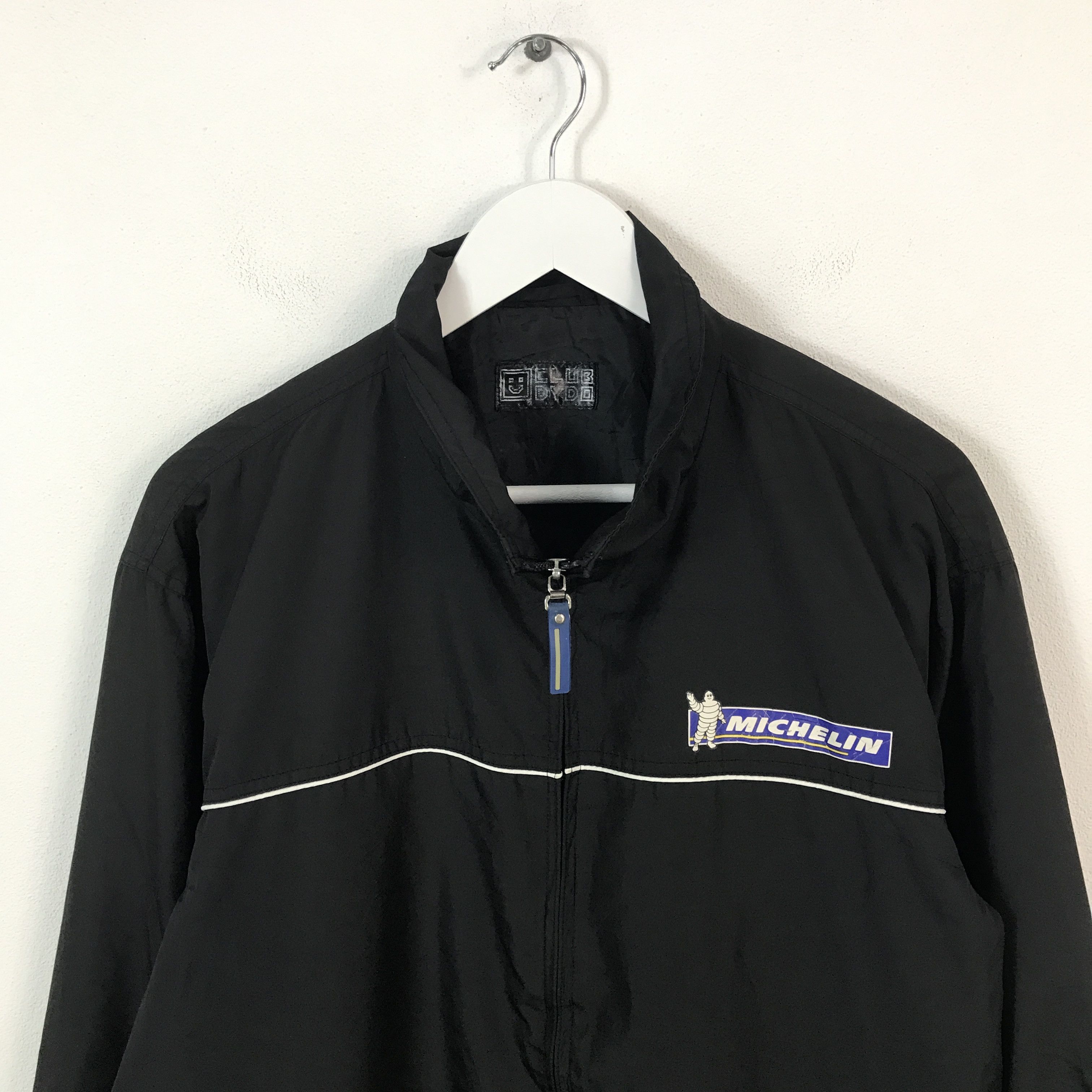 Japanese Brand Michelin Windbreaker Jacket Size US L / EU 52-54 / 3 - 3 Thumbnail