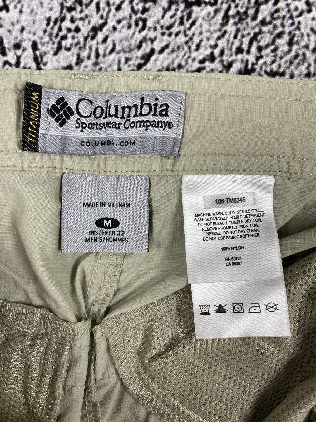 Columbia Vintage Y2K Columbia wide nylon cargo outdoor pants 00s Size US 32 / EU 48 - 6 Thumbnail