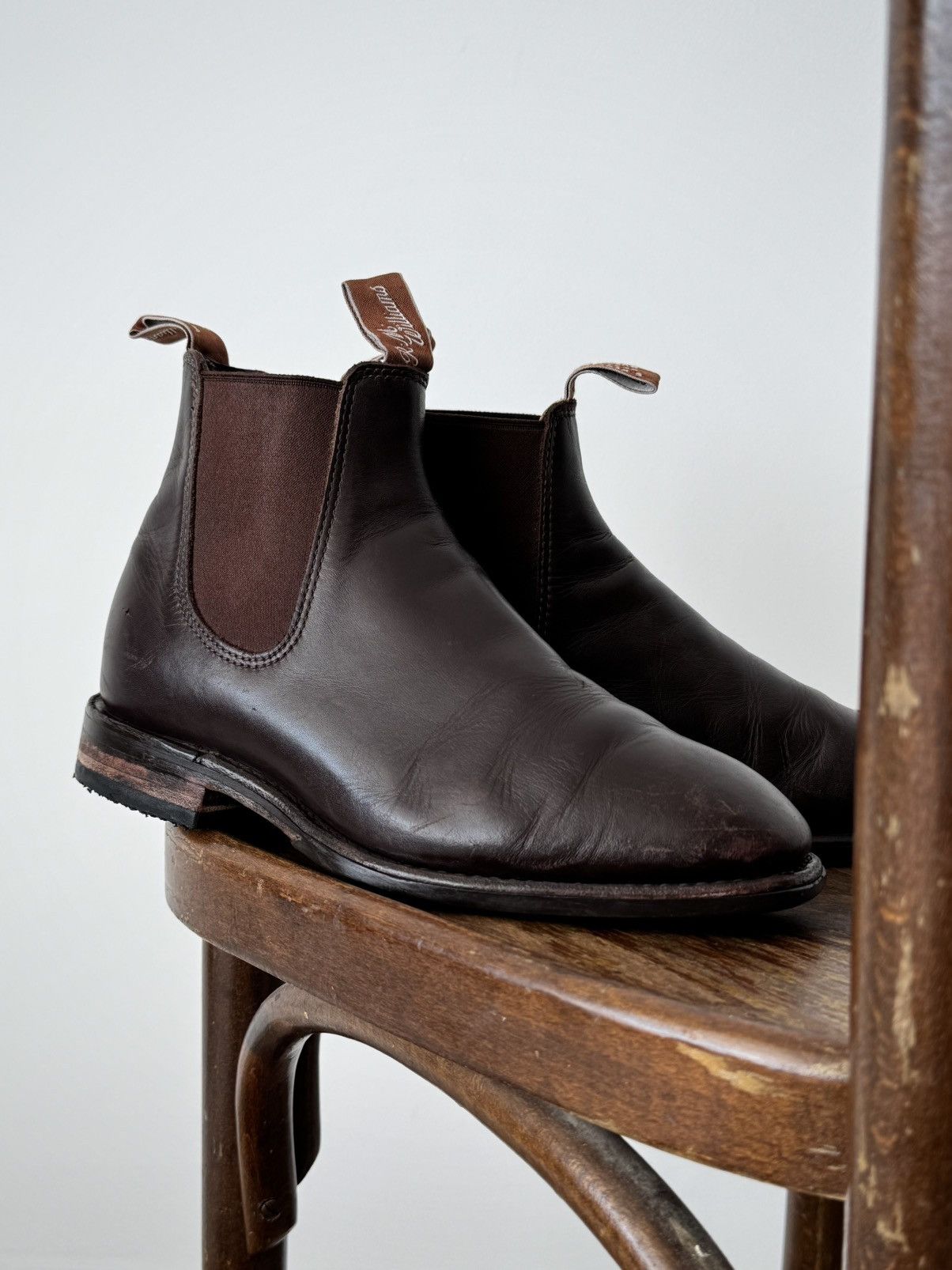 R.M. Williams R.M. Williams Comfort Craftsman Brown Chelsea Boots Size US 6.5 / EU 39-40 - 1 Thumbnail
