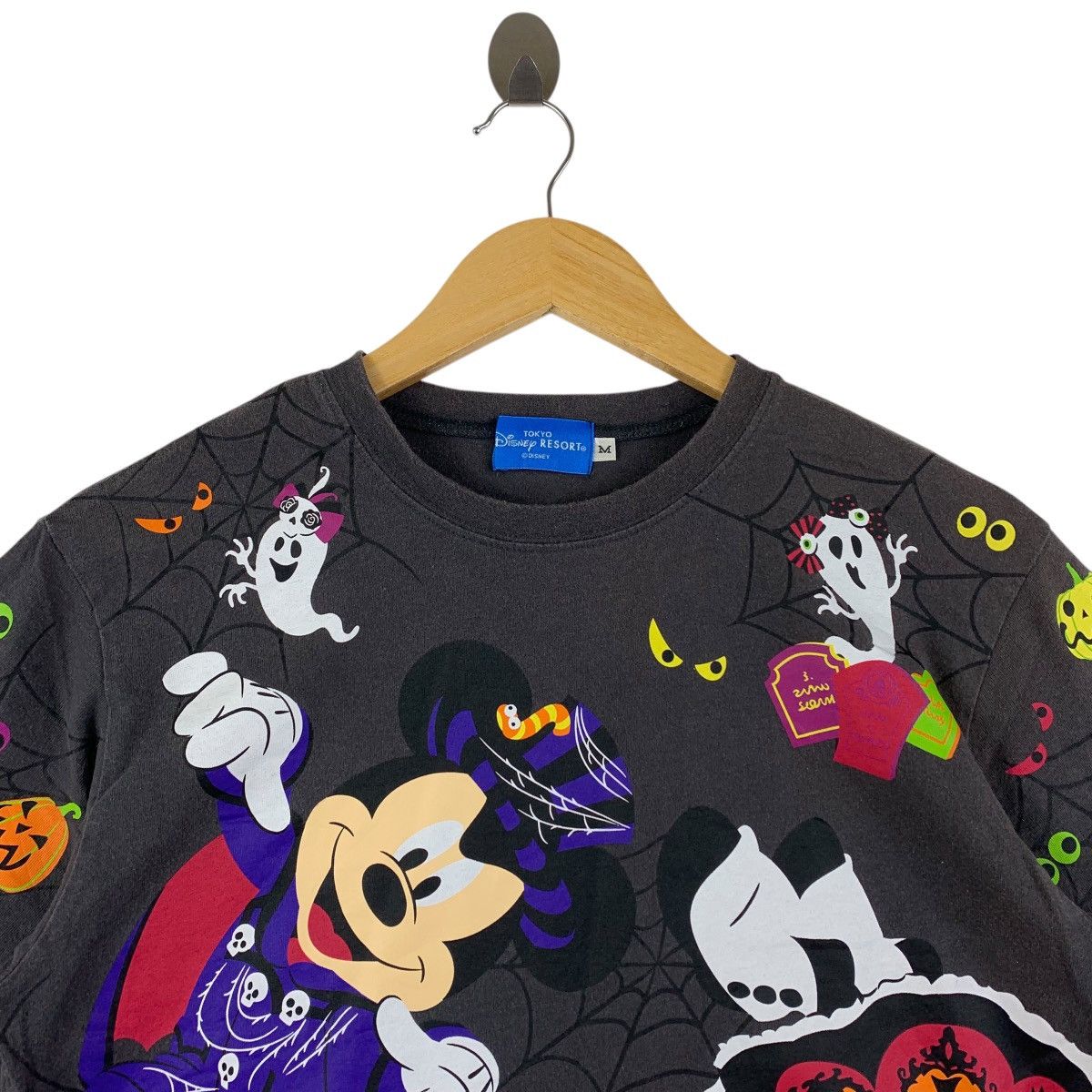 Cartoon Network × Disney × Vintage Vintage MICKEY MOUSE full printed halloween walt disney tee Size US M / EU 48-50 / 2 - 2 Thumbnail
