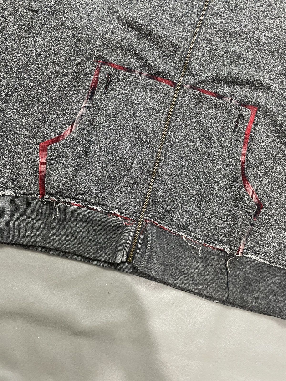 If Six Was Nine Japanese zip fur hoodie distressed ifsix lgb kmrii style Size US L / EU 52-54 / 3 - 2 Thumbnail