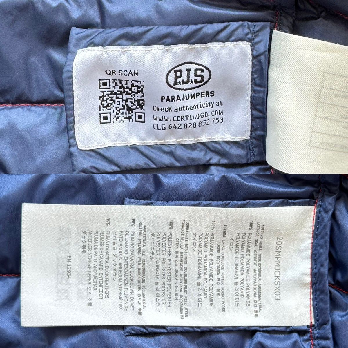 Parajumpers PARAJUMPERS Sheen Lightweight Down Jacket Size US L / EU 52-54 / 3 - 15 Thumbnail