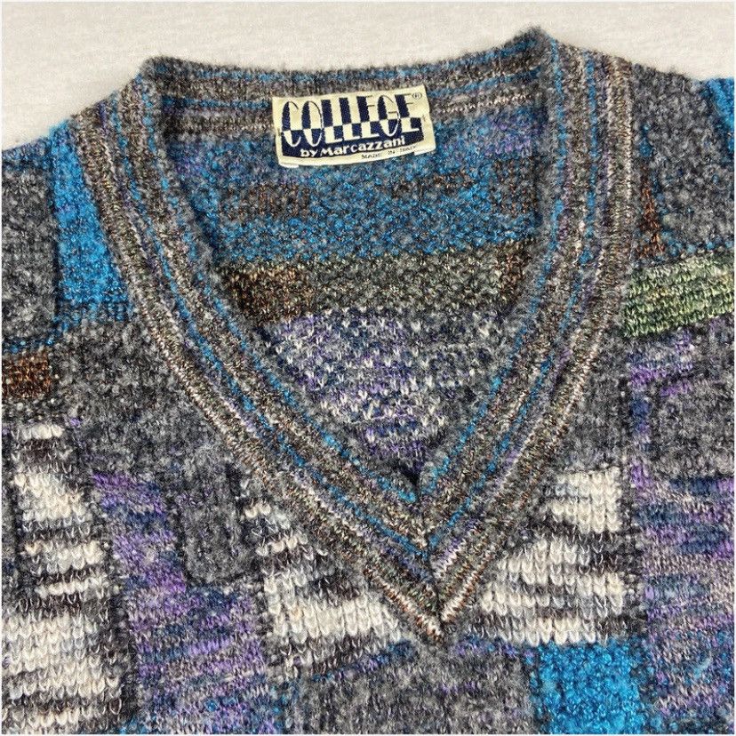 Vintage Vintage ‘80s knitted sweater Size US L / EU 52-54 / 3 - 3 Thumbnail
