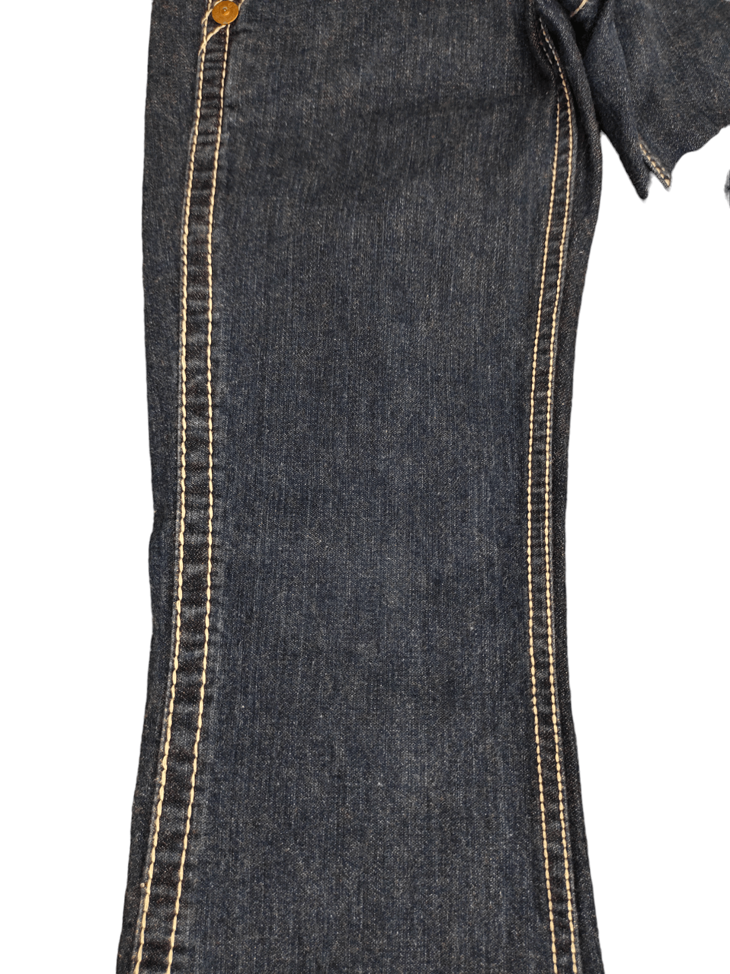 True Religion Flare Jeans True Religion Big Stitch Denim Bootcut Low Rise Size 27" / US 4 / IT 40 - 7 Thumbnail