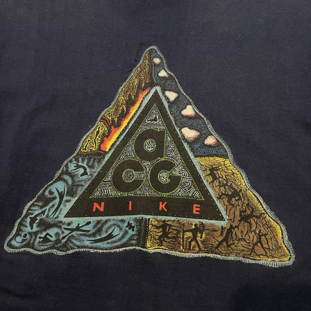 Nike ACG T-shirt Vintage Nike ACG Size US M / EU 48-50 / 2 - 2 Thumbnail