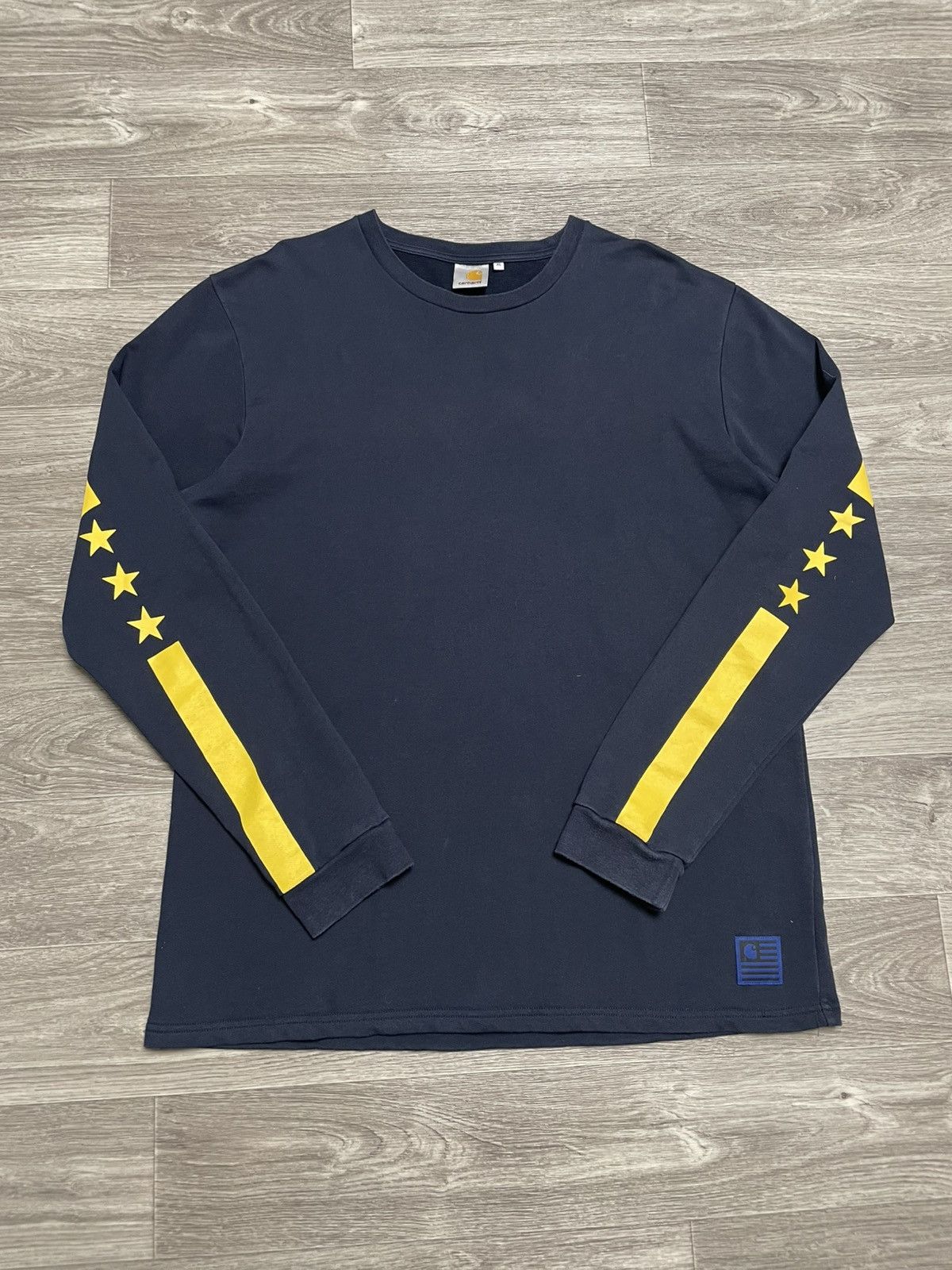 Carhartt Vintage Carhartt Relaxed Fit Graphic Heavyweight Long Sleeve Size US XL / EU 56 / 4 - 1 Thumbnail