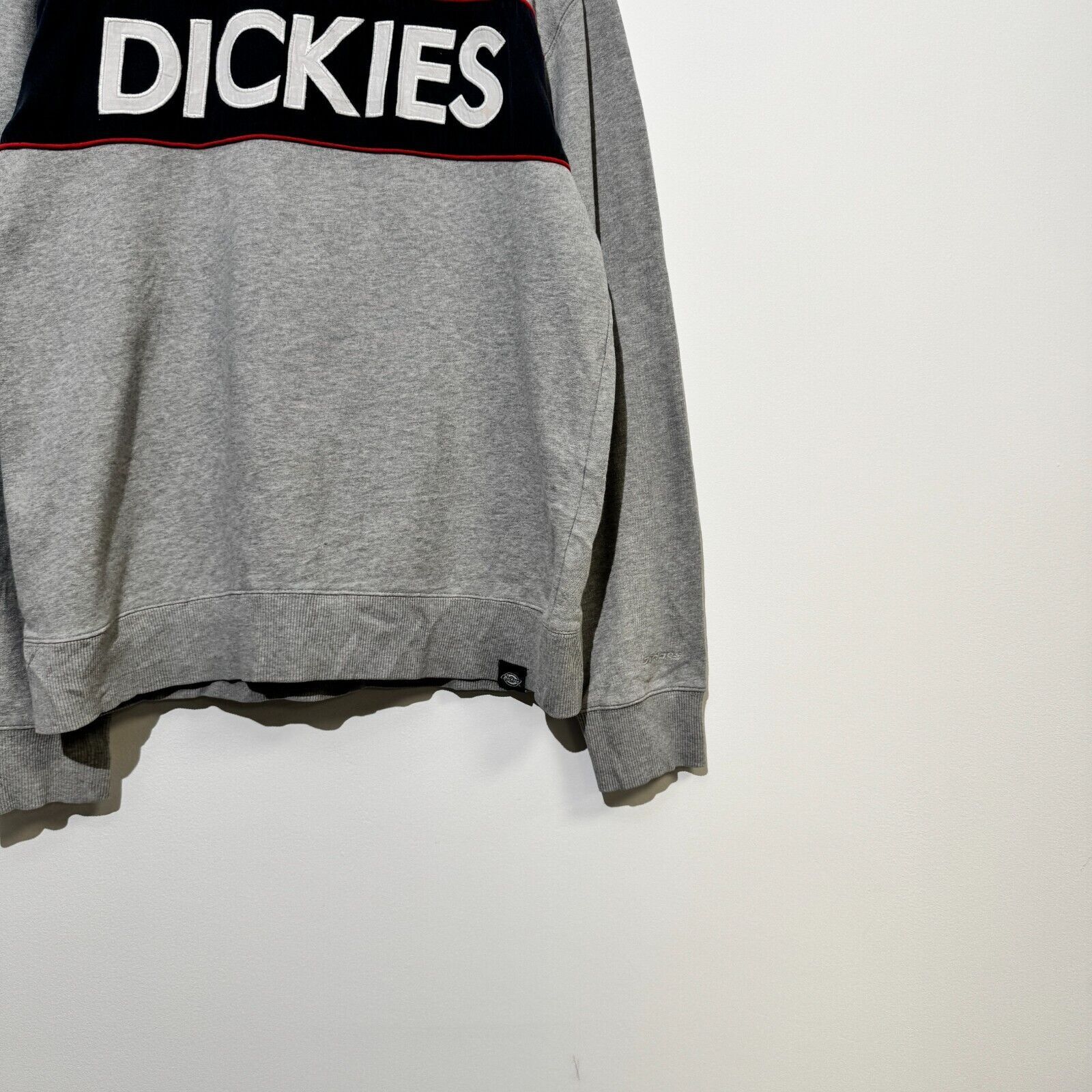Dickies × Vintage Dickies Unisex Gray Cotton Crewneck Size L Center Logo Size US L / EU 52-54 / 3 - 3 Thumbnail