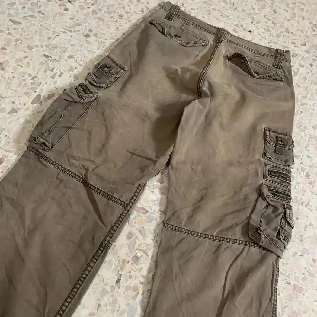 Japanese Brand OLD NAVY UTILITY 3D POCKET FADED MULTIPOCKET TROUSERS CARGO Size US 28 / EU 44 - 9 Thumbnail