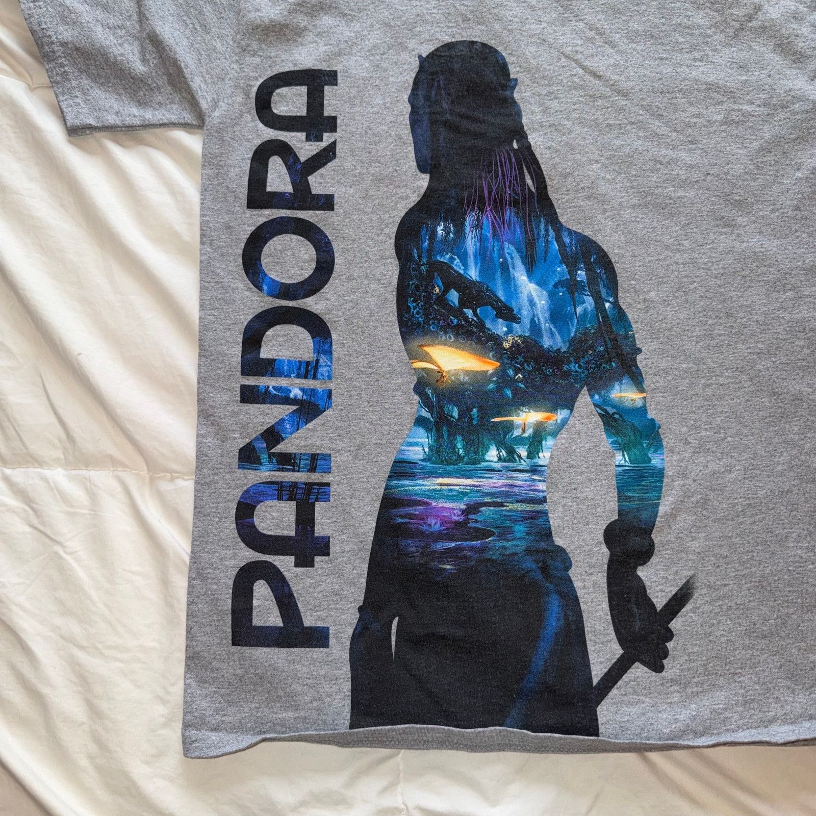 Disney Disney Pandora Avatar T Shirt Mens L Gray Animal Kingdom Size US L / EU 52-54 / 3 - 2 Thumbnail