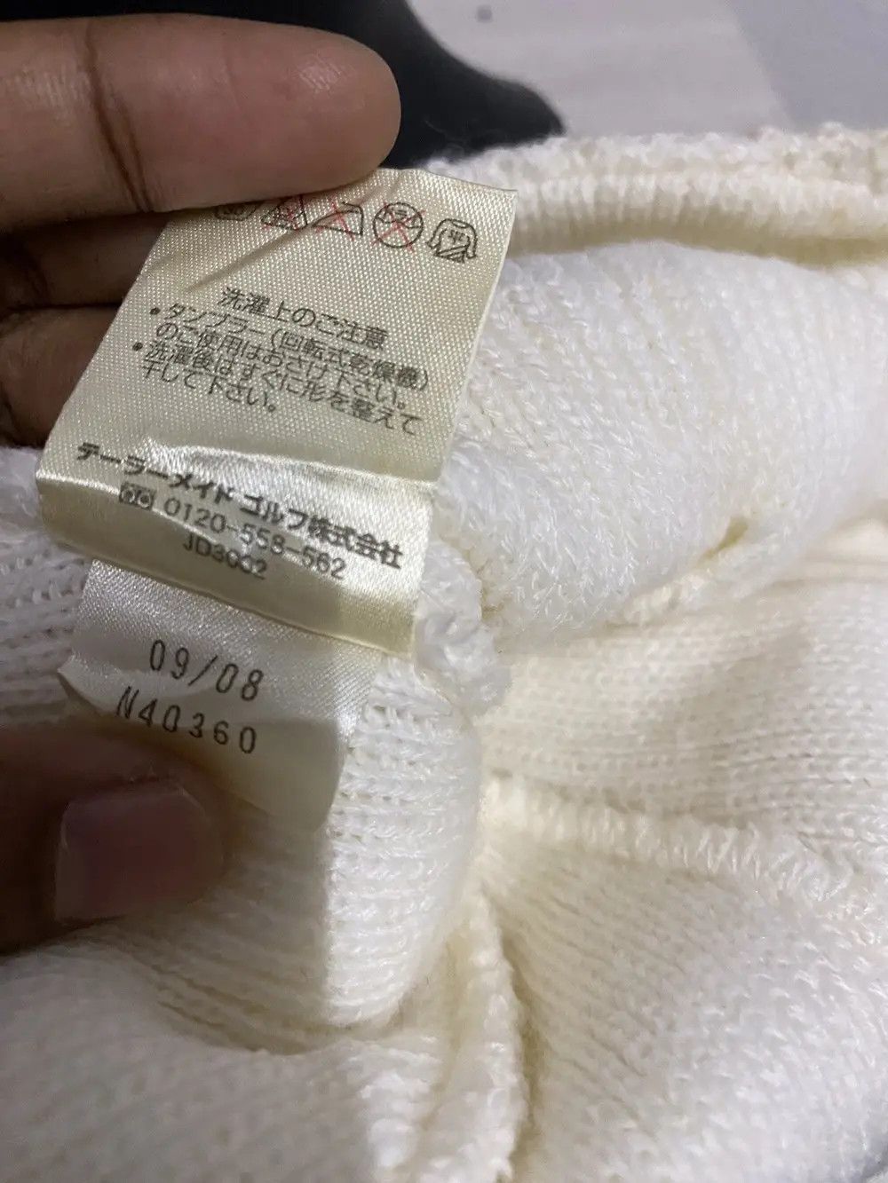 Adidas × Vintage Adidas Visor Beanie Hat Size ONE SIZE - 8 Thumbnail
