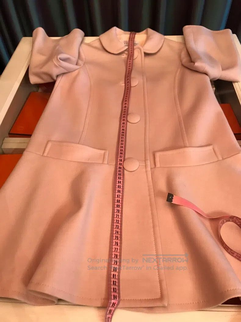 Valentino Valentino Pink coat coat Size S / US 4 / IT 40 - 6 Thumbnail
