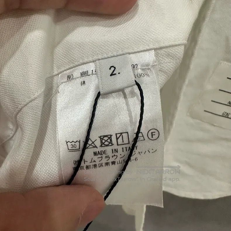 Thom Browne Thom Browne long-sleeved T-shirt Size US M / EU 48-50 / 2 - 6 Thumbnail