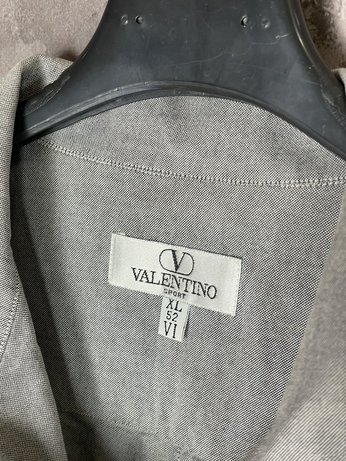 Valentino × Vintage Vintage 90s Valentino Checkered Luxury Short Sleeve Shirt Size US XL / EU 56 / 4 - 7 Thumbnail