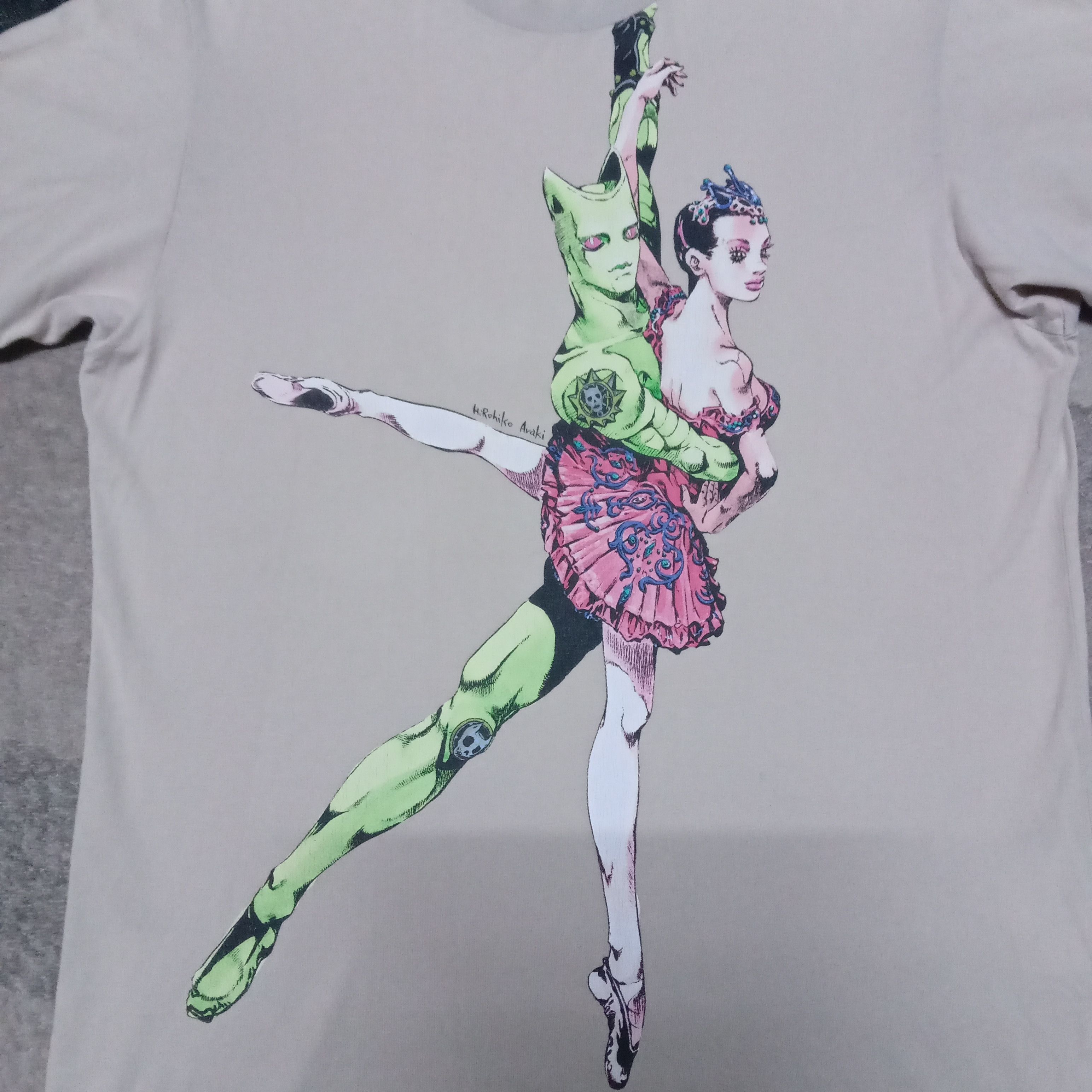 Vintage Vintage Y2K anime art Jojo's Bizarre Tee Evangelion Akira Size US M / EU 48-50 / 2 - 3 Thumbnail