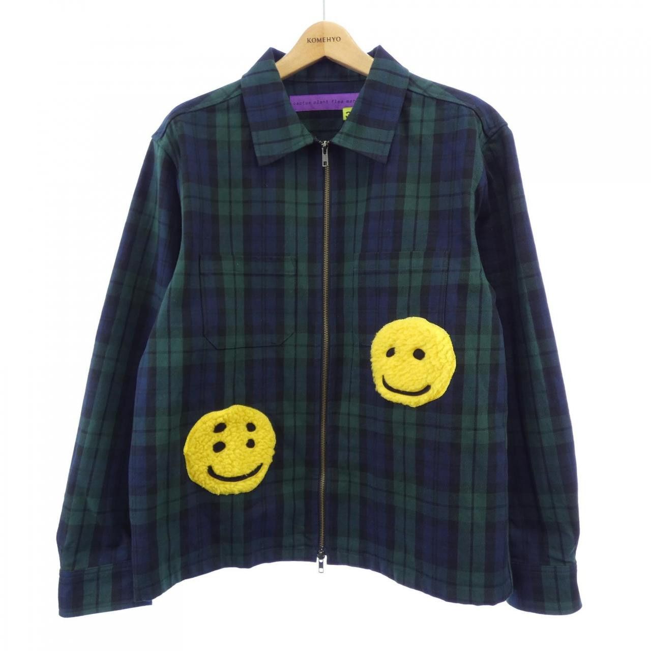 Other Other Cactus Plant Flea Market Check Jacket Textile Outerwear DUTY FREE for USA Size ONE SIZE - 1 Thumbnail