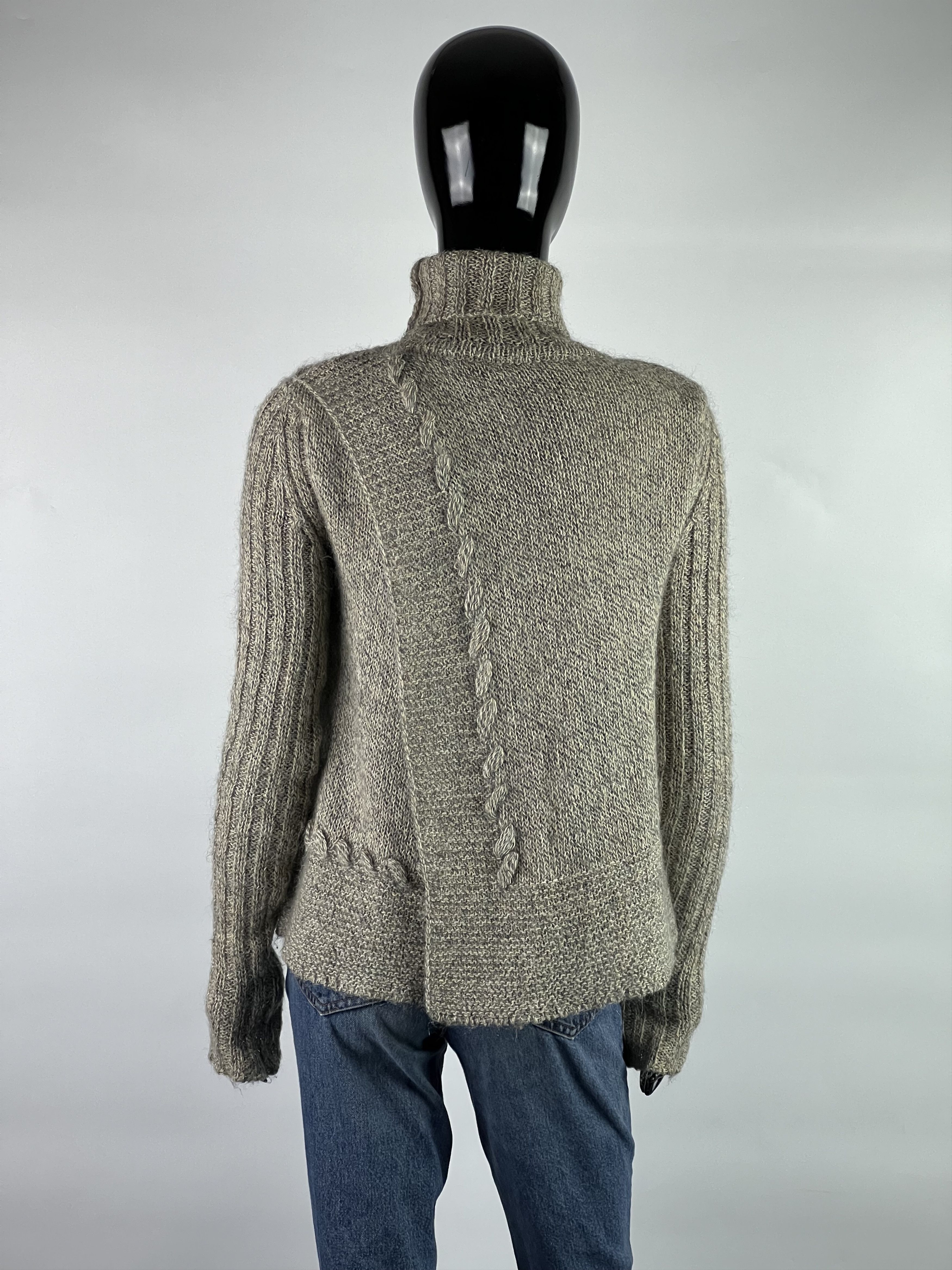Scanlan Theodore Scanlan Theodore Wool Mohair Turtleneck Sweater Size S/M Size S / US 4 / IT 40 - 3 Thumbnail