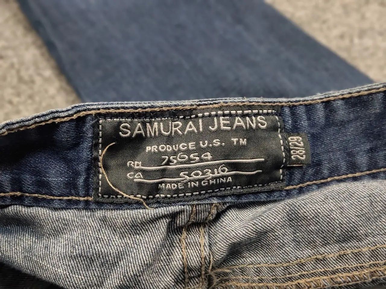Hysteric Glamour Vintage Junya Watanabe Rick Owens Y2K Style Distressed Jeans Size US 30 / EU 46 - 17 Thumbnail