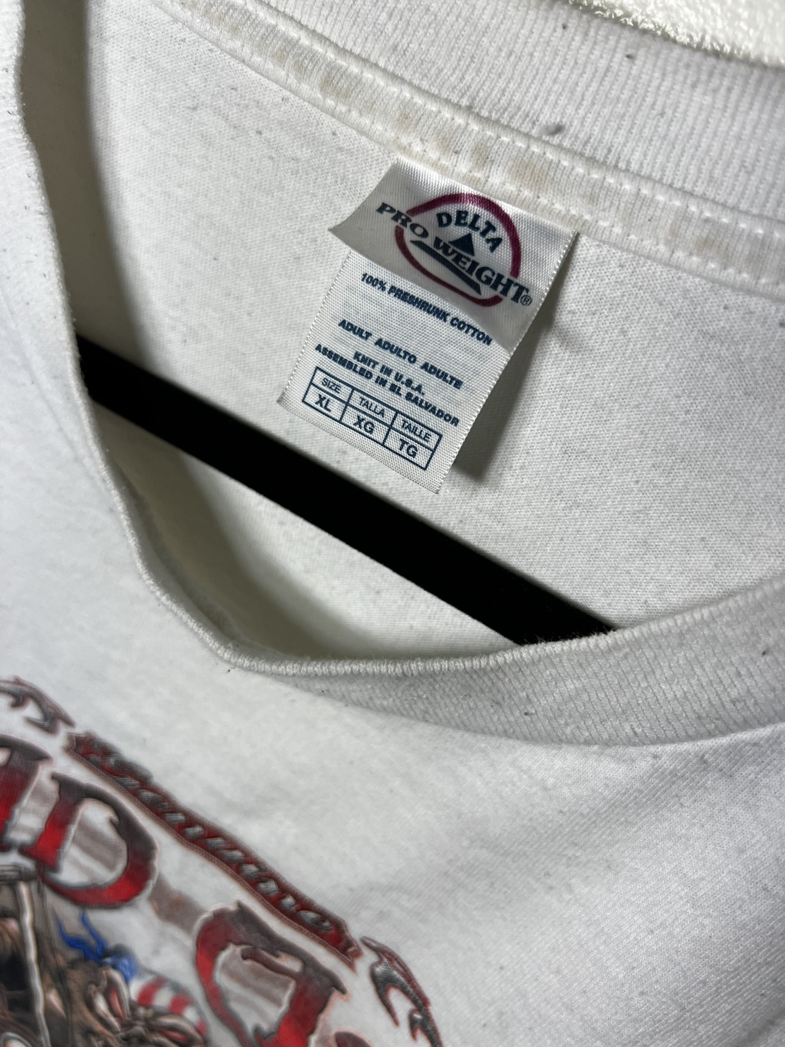 Vintage Vintage Bad Ass Thunder Sportswear Motorcycle Graphic Tee Size US XL / EU 56 / 4 - 3 Thumbnail