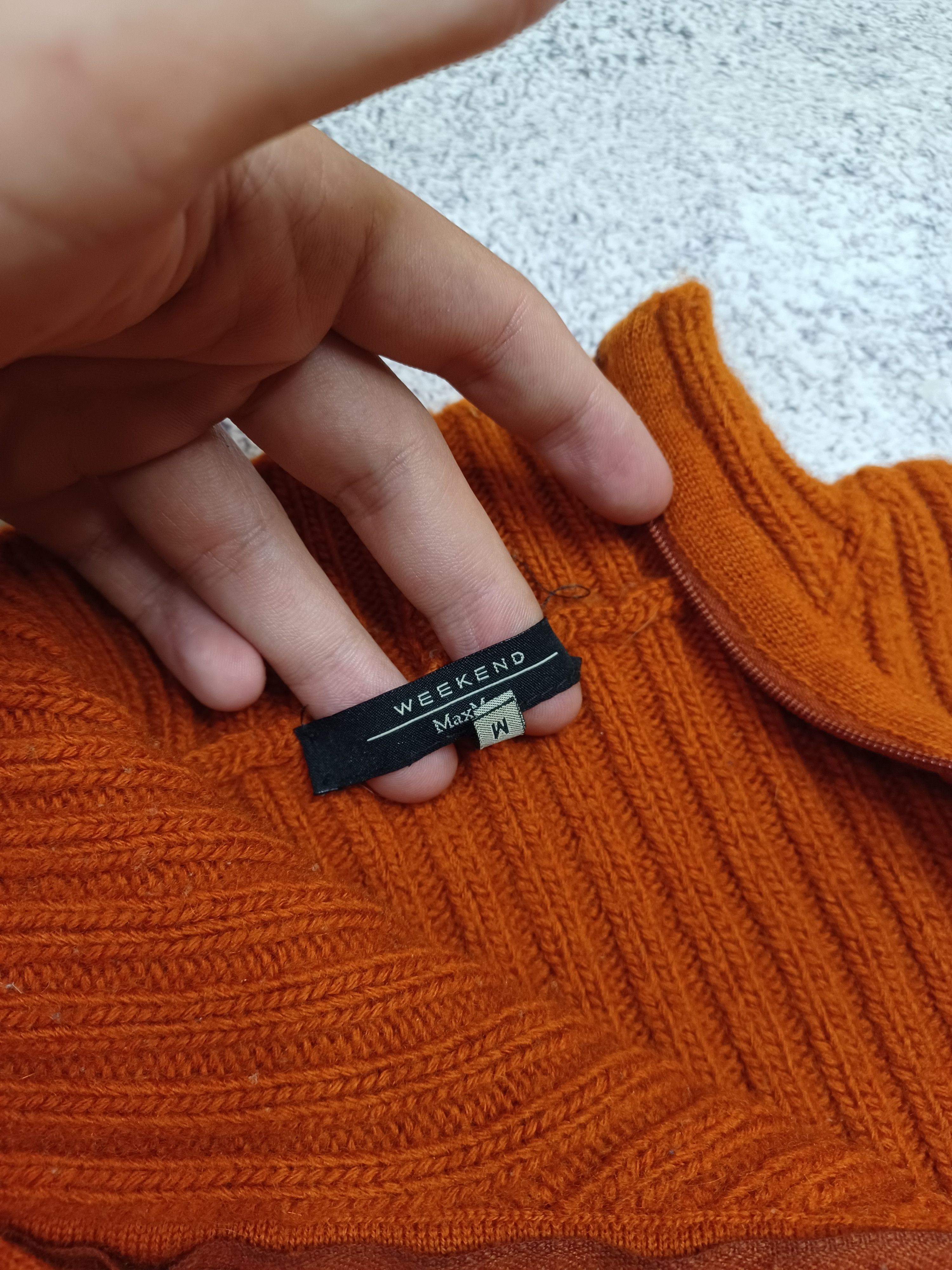 Weekend Max Mara Vintage MaxMara Weekend Ribbed Wool Knit Sweater Size M / US 6-8 / IT 42-44 - 8 Thumbnail