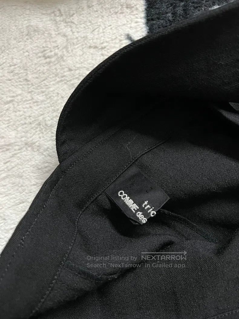 Comme des Garcons Comme des Garcons Pure Wool One Shoulder Strap Pleated Ski Size S / US 4 / IT 40 - 4 Thumbnail