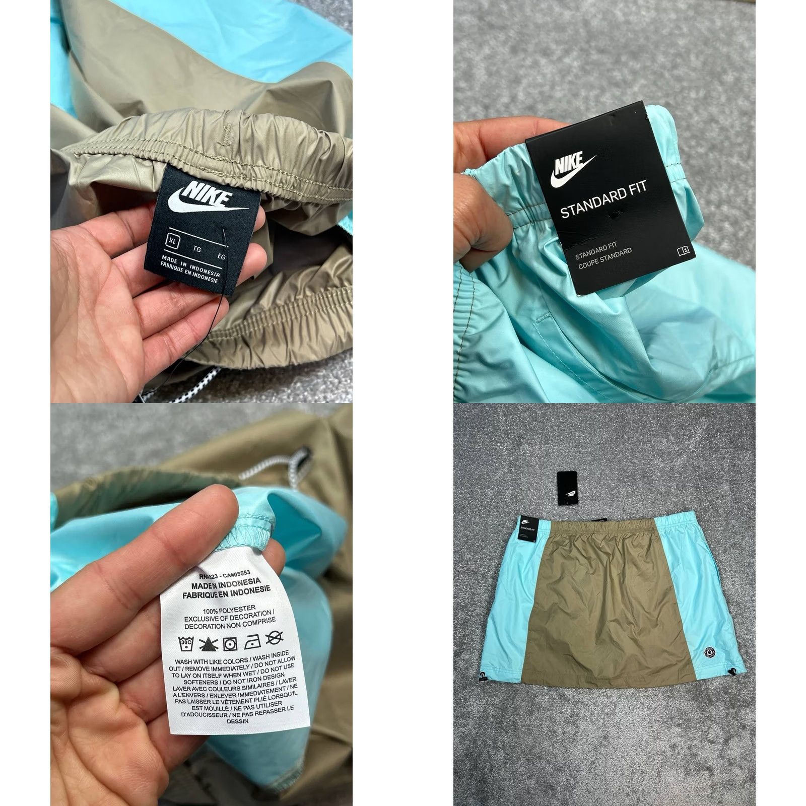 Nike Nike Sportswear Icon Clash Skirt Womens XL Blue Standard Fit Swoosh Logo New Size 40" / US 18 - 8 Thumbnail