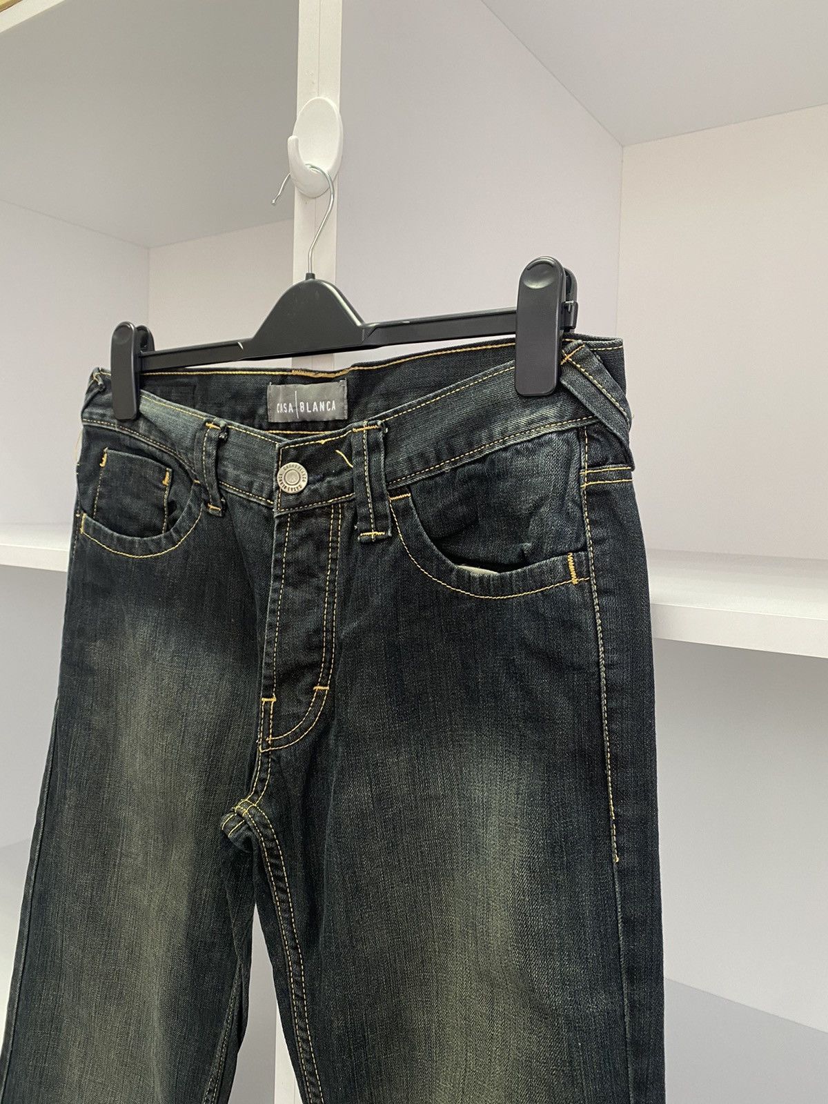Casablanca × Designer × Vintage Vintage CasaBlanca Denim Jeans Size US 31 - 8 Thumbnail