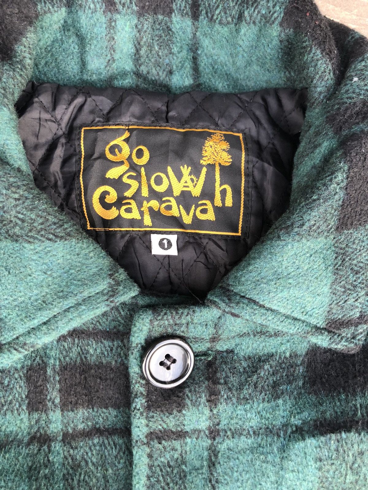 go slow caravan 🔥Mega Rare 🔥 Go Slow Caravan MultiPocket Wool Jacket🔥 Size US S / EU 44-46 / 1 - 6 Thumbnail