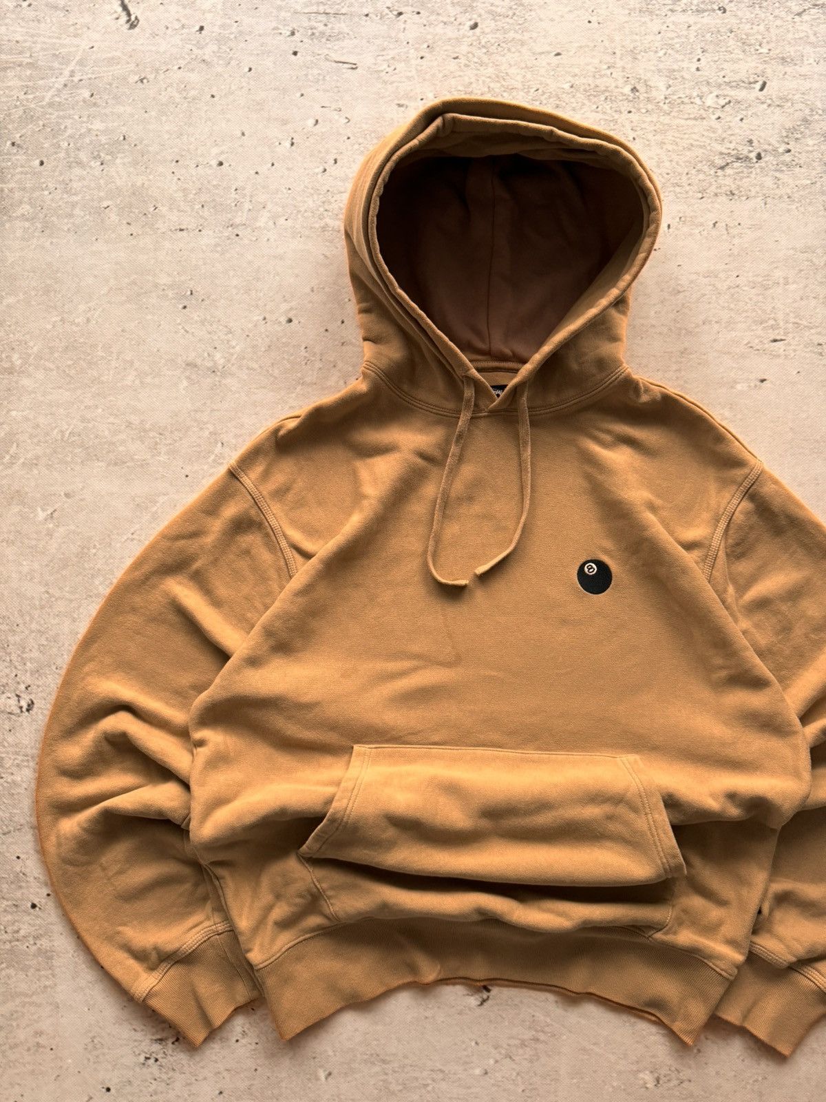 Stussy × Vintage STUSSY 8 BALL CENTER LOGO VINTAGE OVERSIZE HOODIE Size US L / EU 52-54 / 3 - 2 Thumbnail