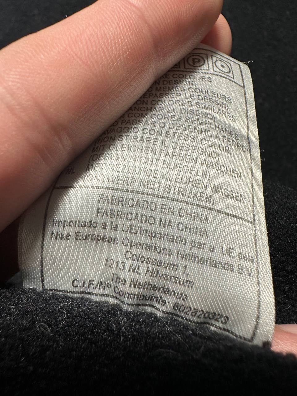 Nike × Vintage Vintage Nike Scarf black 00s Size ONE SIZE - 7 Thumbnail