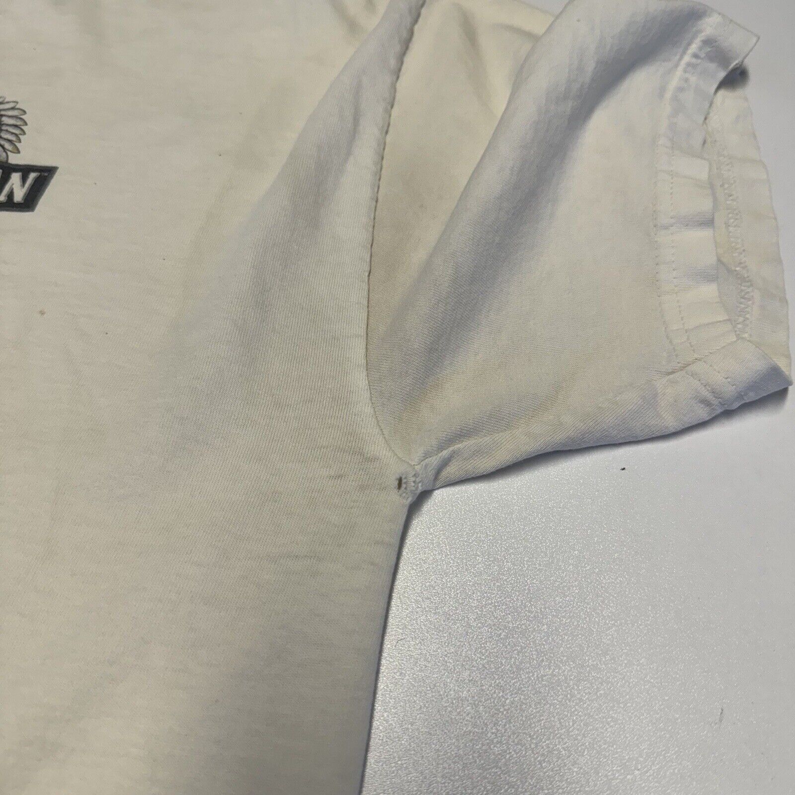 Vintage Vintage Pemmican T Shirt Mens XL White Short Sleeve y2k 90s Size US XL / EU 56 / 4 - 6 Thumbnail
