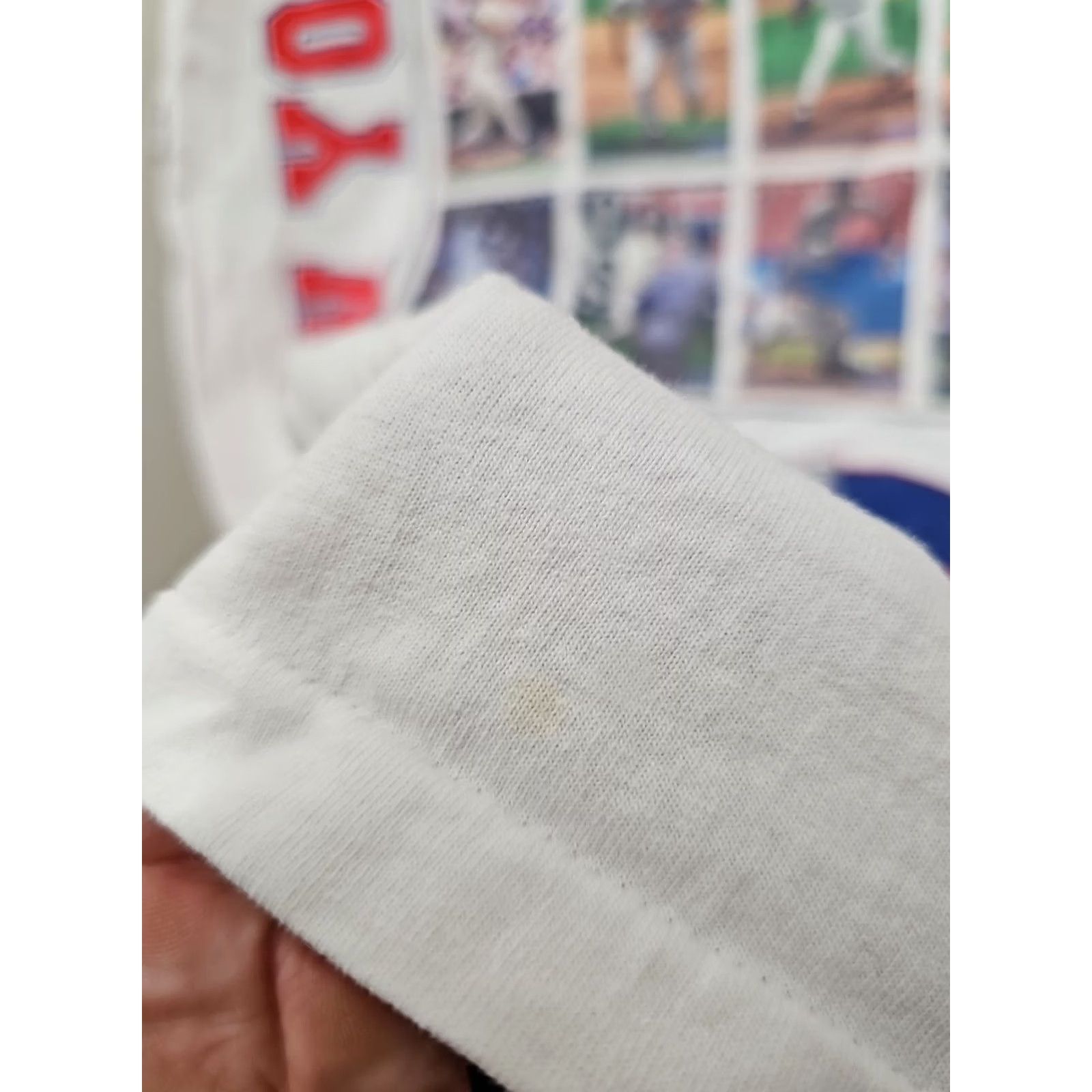 Vintage Vintage 90s Men’s Large Yankees Baseball Card Tee Shirt Upper Deck Rare Single T-Shirt Mens White 90s Budgets Sports Meme Size US L / EU 52-54 / 3 - 3 Thumbnail