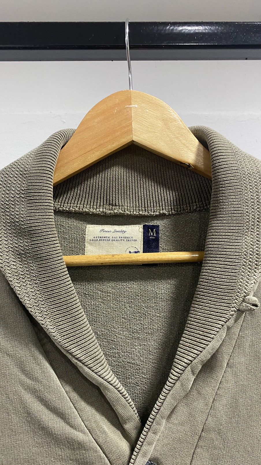 Vintage GAS 135 MILITARY CARDIGAN VINTAGE ARMY Size US M / EU 48-50 / 2 - 3 Thumbnail