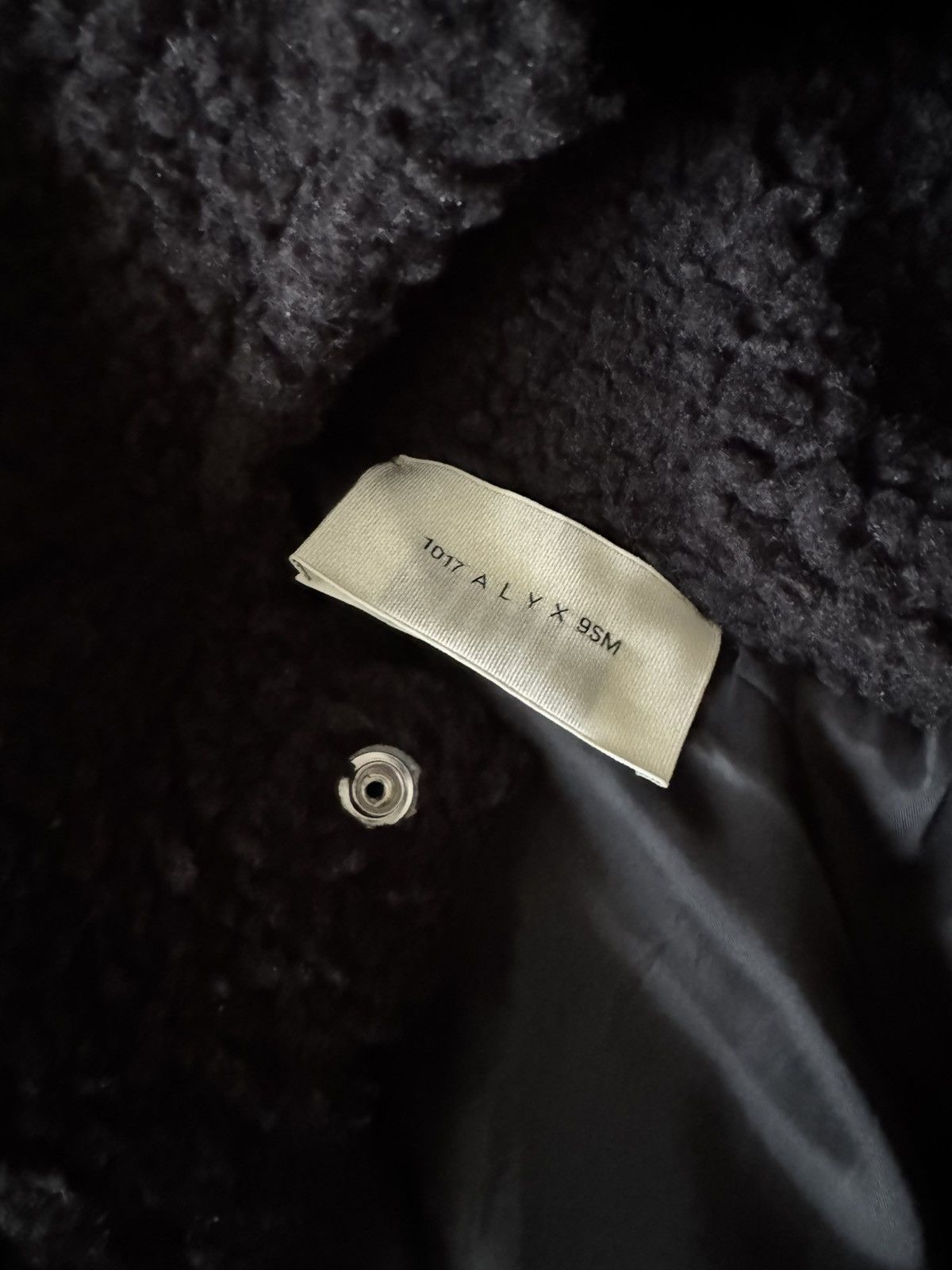 1017 ALYX 9SM × Alyx Alyx Faux Shearling Jacket Size US M / EU 48-50 / 2 - 2 Thumbnail