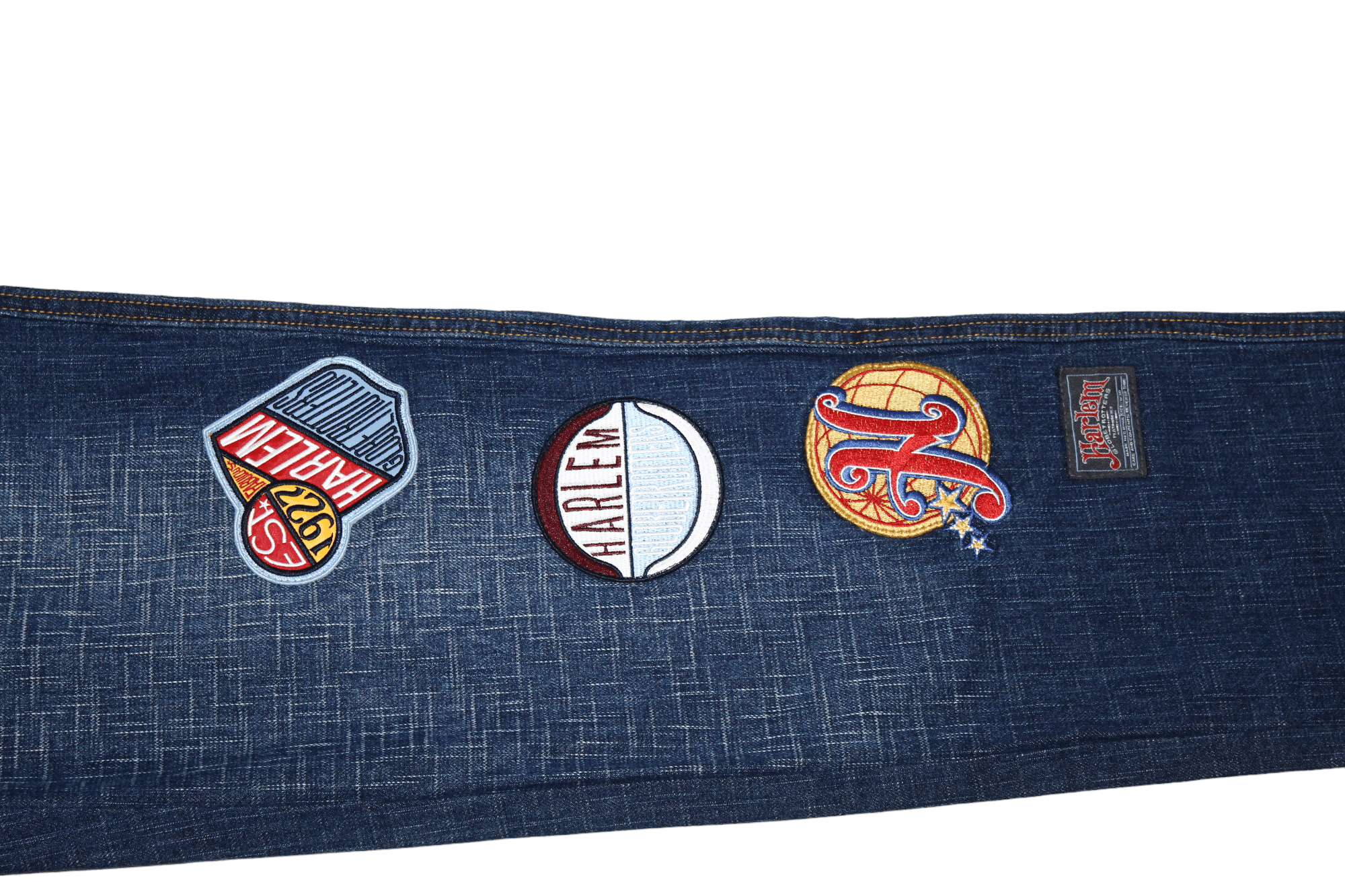 Fubu RARE🔥Platinum Fubu Harlem Globetrotters Baggy Rap Jeans Size US 30 / EU 46 - 9 Thumbnail