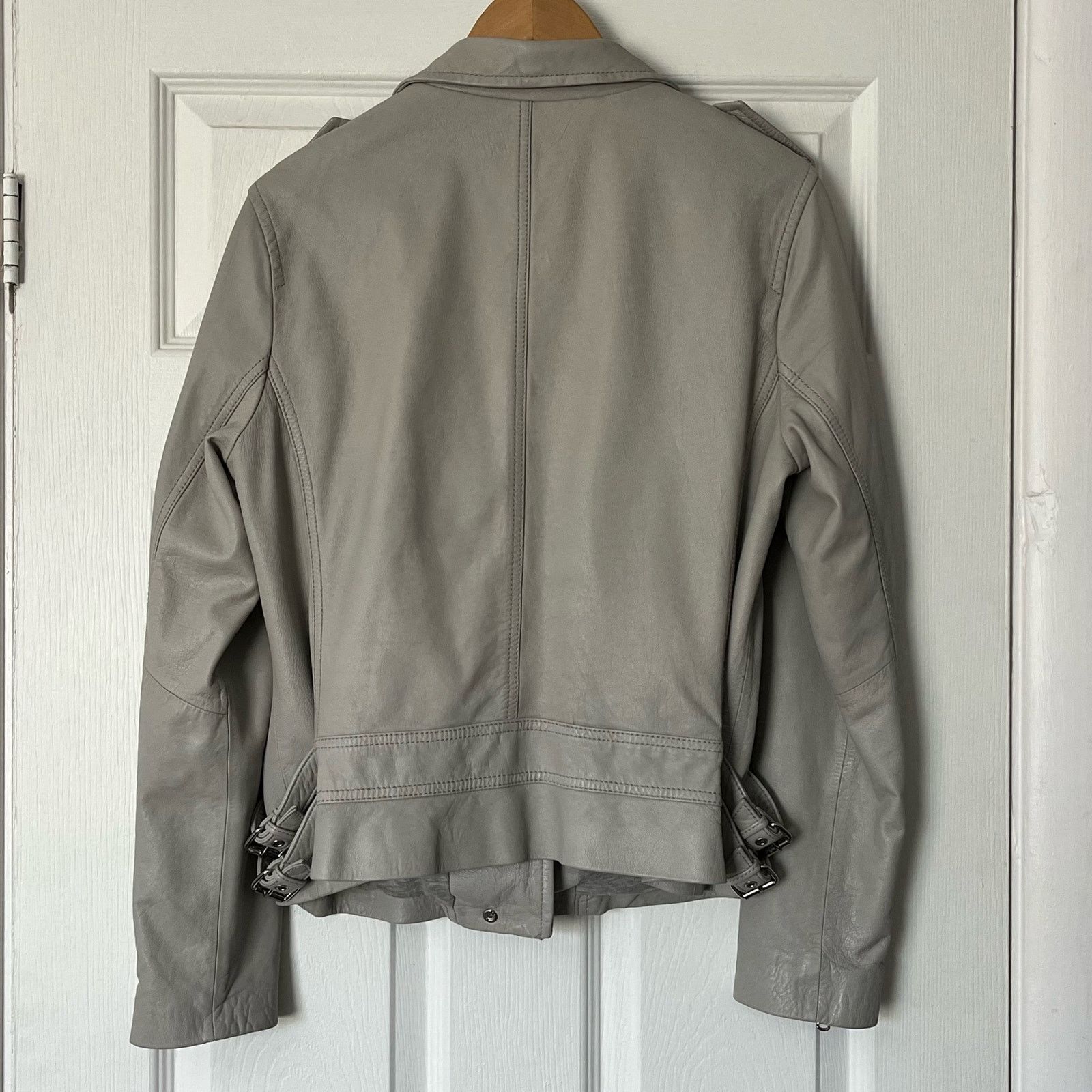Rebecca Taylor Rebecca Taylor Lamb Leather Biker Jacket - Size 12 Size XL / US 12-14 / IT 48-50 - 11 Thumbnail