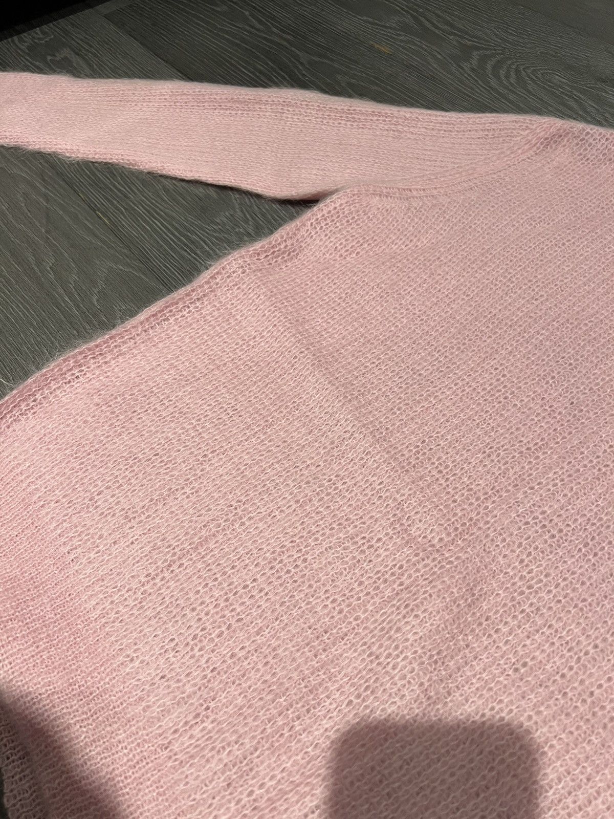 Prada Prada Crew Neck Mohair Blend Pink Sweater Size US M / EU 48-50 / 2 - 4 Thumbnail