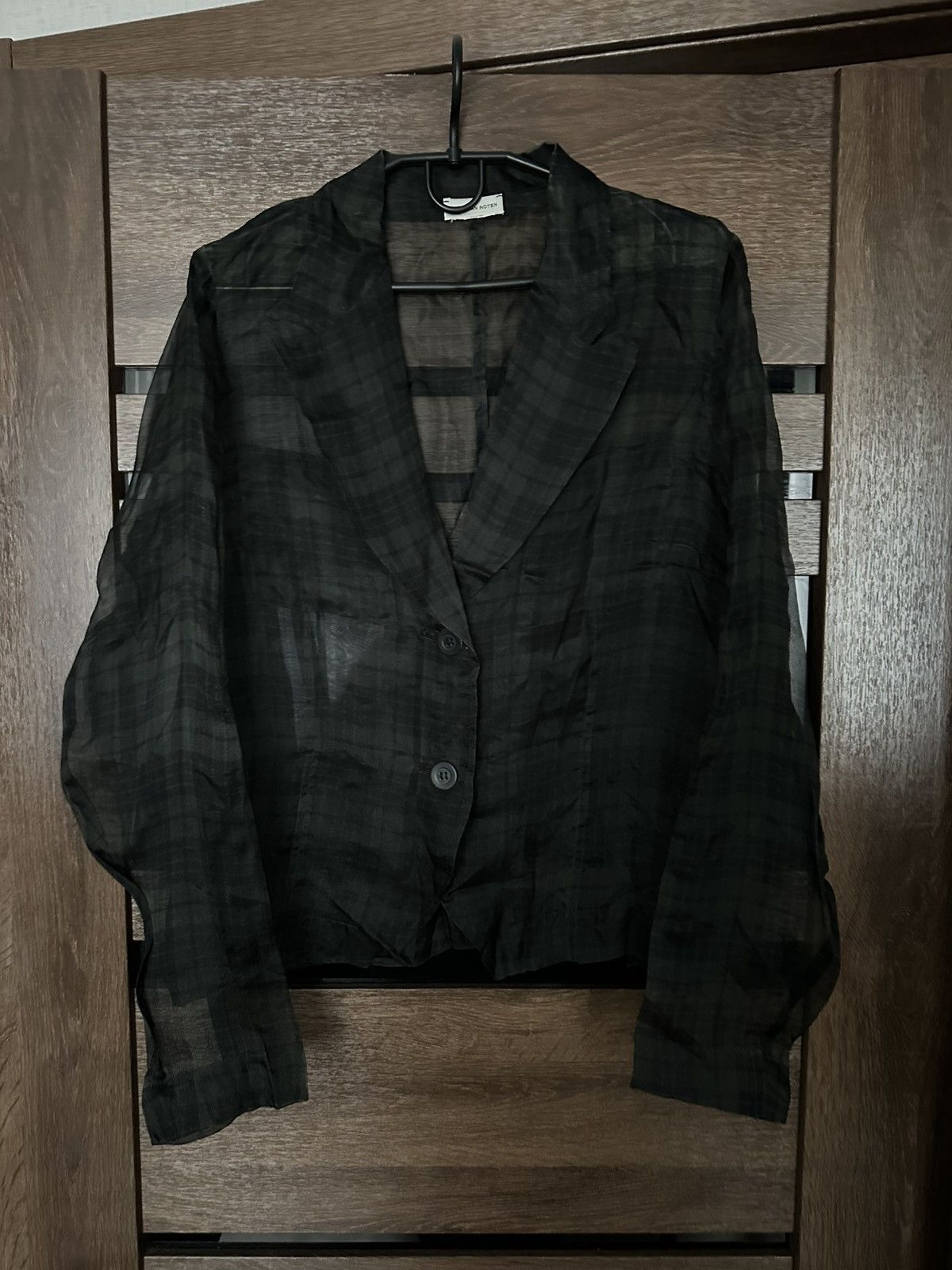 Dries Van Noten Dries Van Noten Silk Blazer Jacket Shirt Long Sleeve Size S / US 4 / IT 40 - 2 Thumbnail
