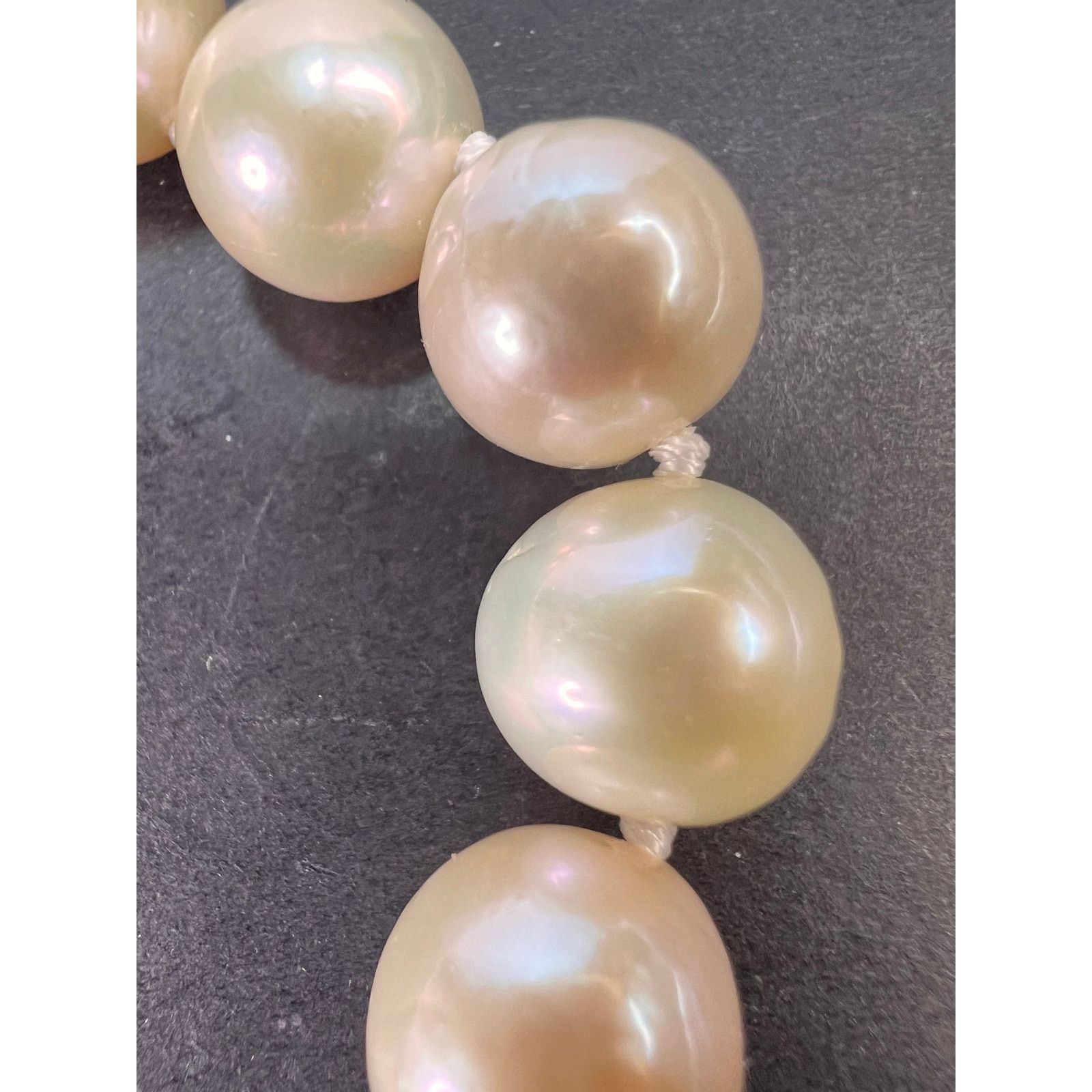 Other Cultured Pearl Rhodium Over Sterling Silver Necklace 20inch Size ONE SIZE - 4 Thumbnail
