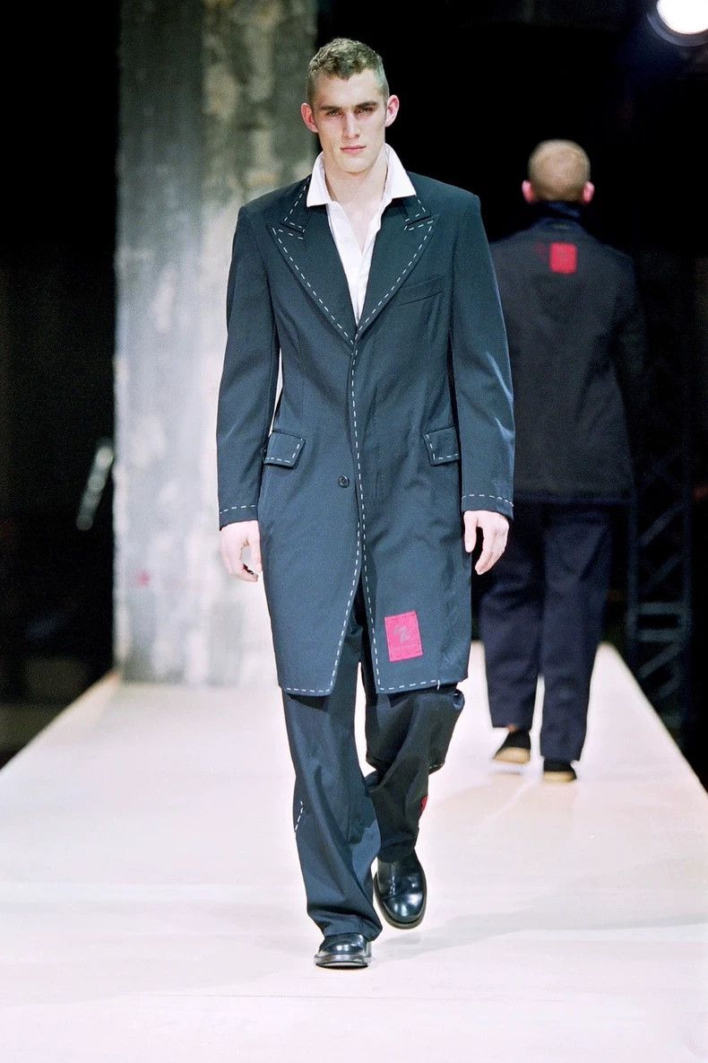 Yohji Yamamoto Yohji Yamamoto size 3 03. Hand-sewn open-line trousers 250 Size US 30 / EU 46 - 3 Thumbnail