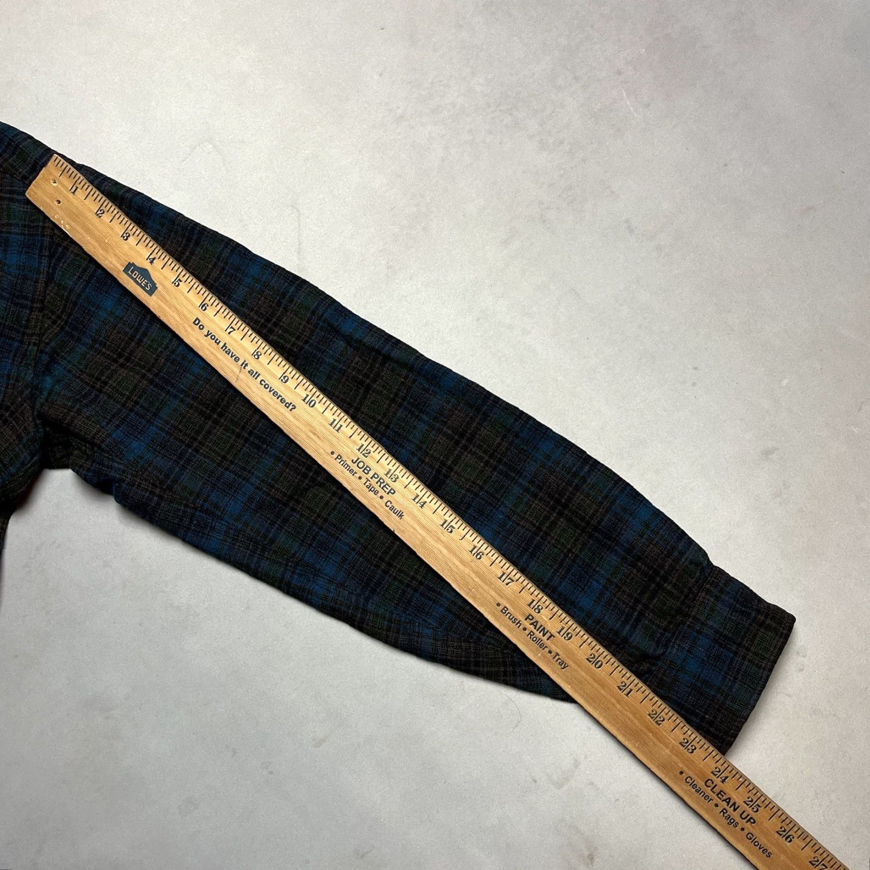 Pendleton VINTAGE Pendleton Wool Flannel Button-Down Shirt 40 Blue Men 60s Button-Up Long Sleeve Regular Sized Shirts Size US L / EU 52-54 / 3 - 7 Thumbnail