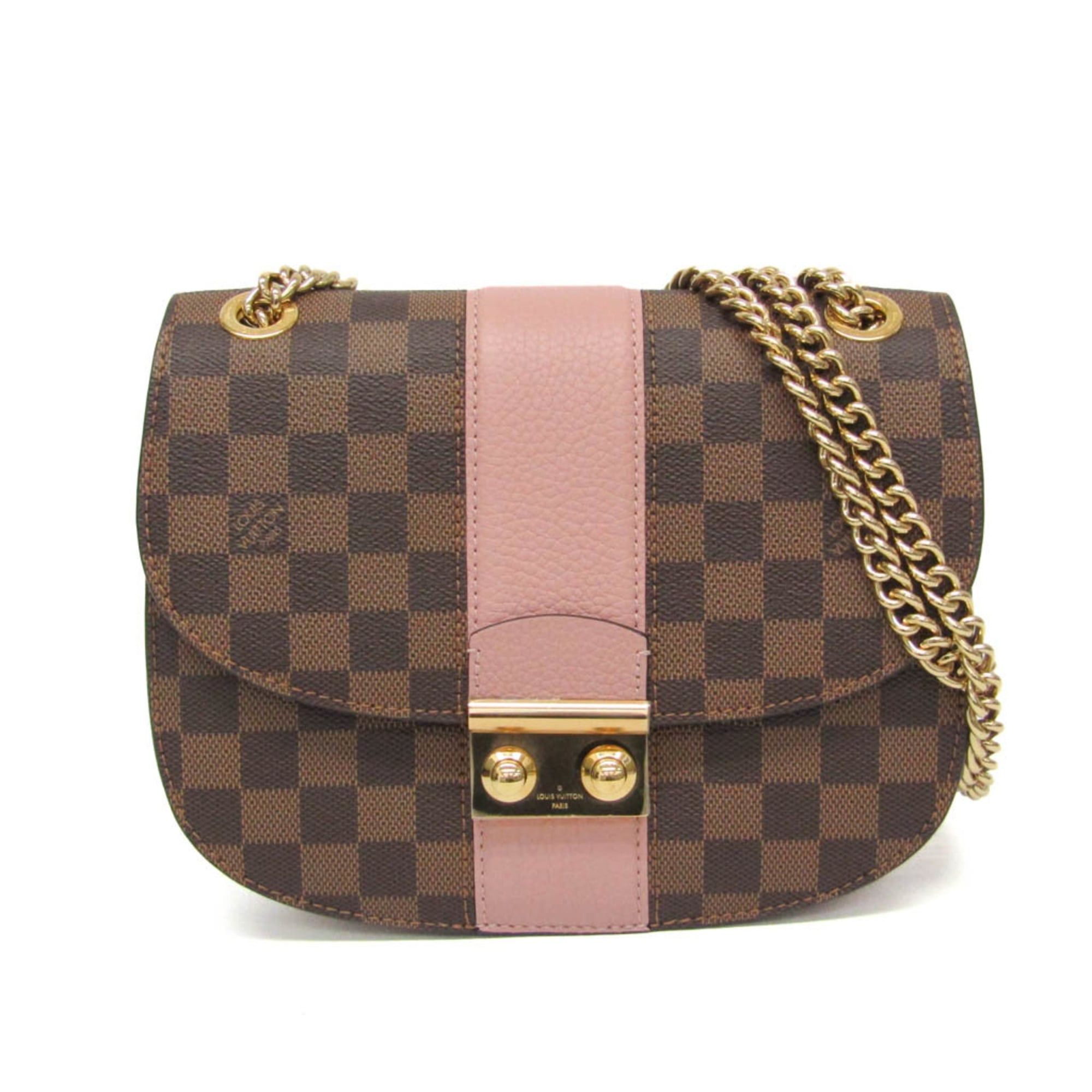 Louis Vuitton Louis Vuitton Damier Wight N64418 Women's Shoulder Bag Brown,Pink Size ONE SIZE - 1 Thumbnail